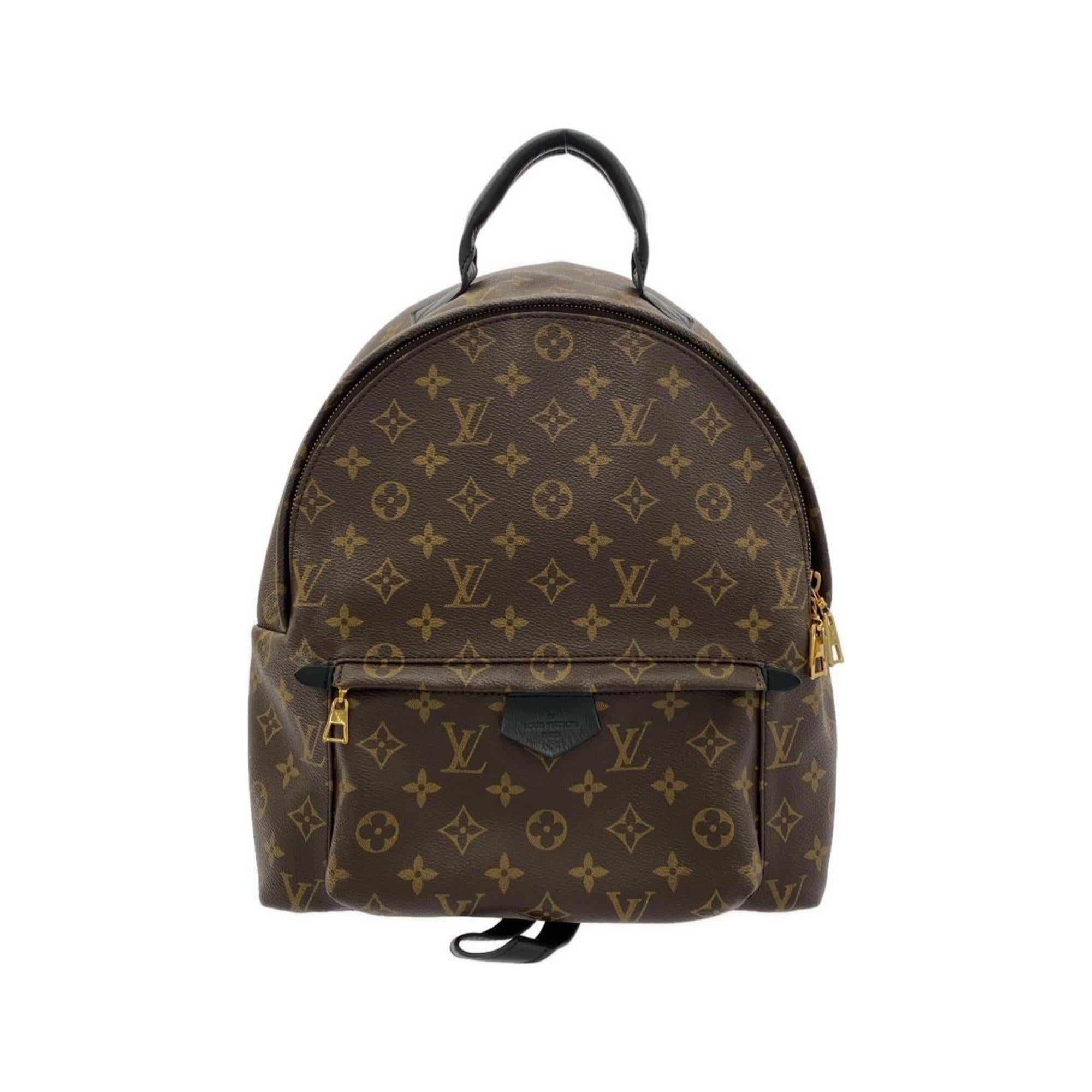 Louis Vuitton Brown Coated Canvas Backpack (Pre-Owned)