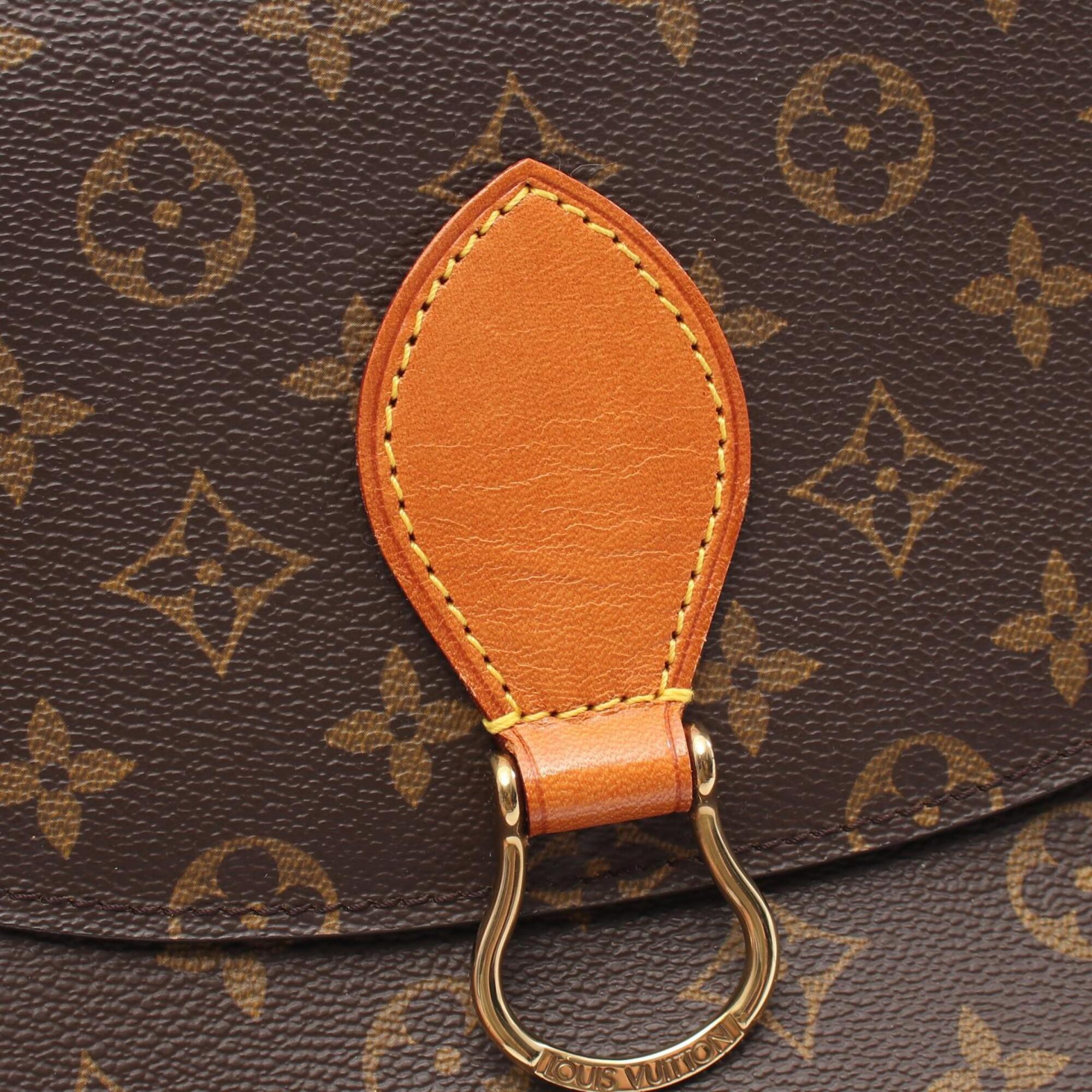 Louis Vuitton Brown Monogram Monogram Leather Handbag Shoulder Bag (Pre-Owned)