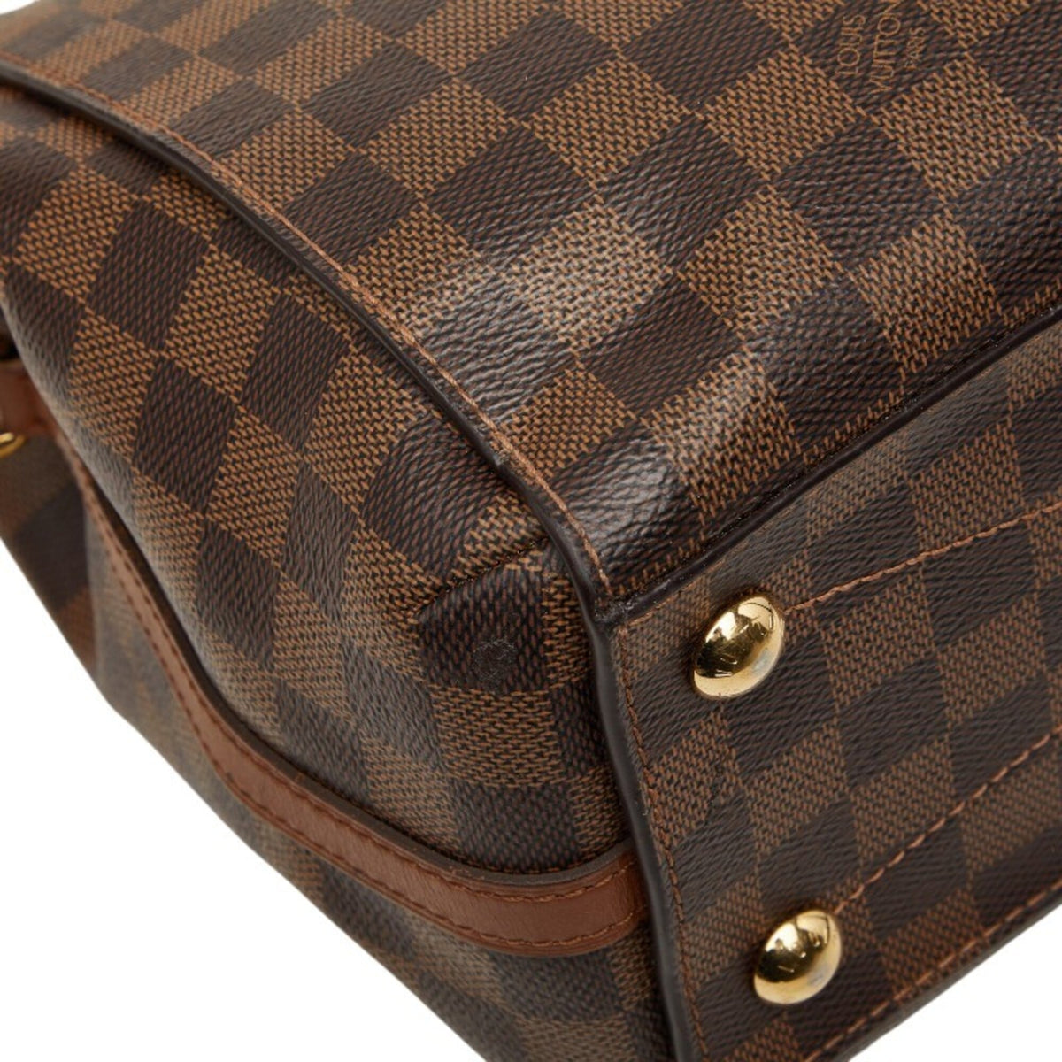 Louis Vuitton Brown Pvc Leather Handbag Shoulder Bag (Pre-Owned)