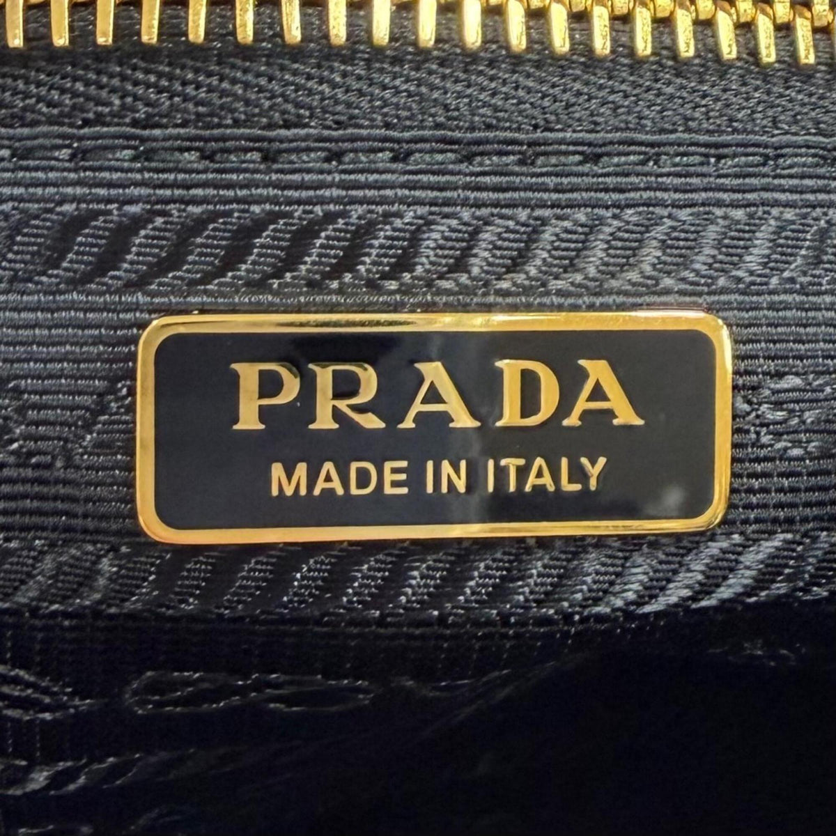Prada Blue Nylon Pouch (Pre-Owned)