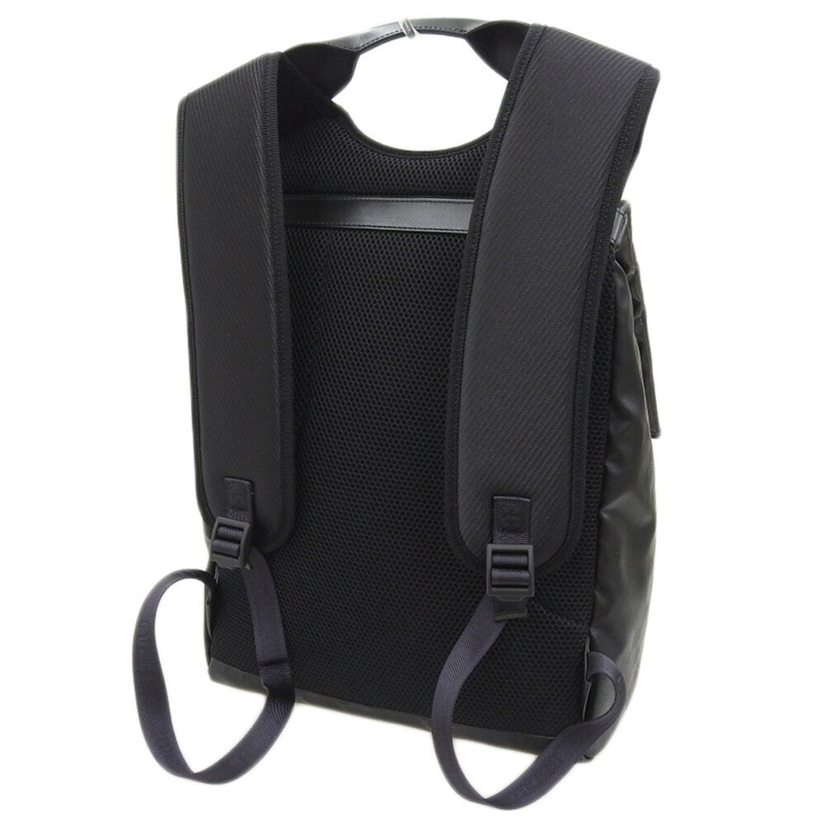 Gucci Black Coated Canvas Backpack (Pre-Owned)