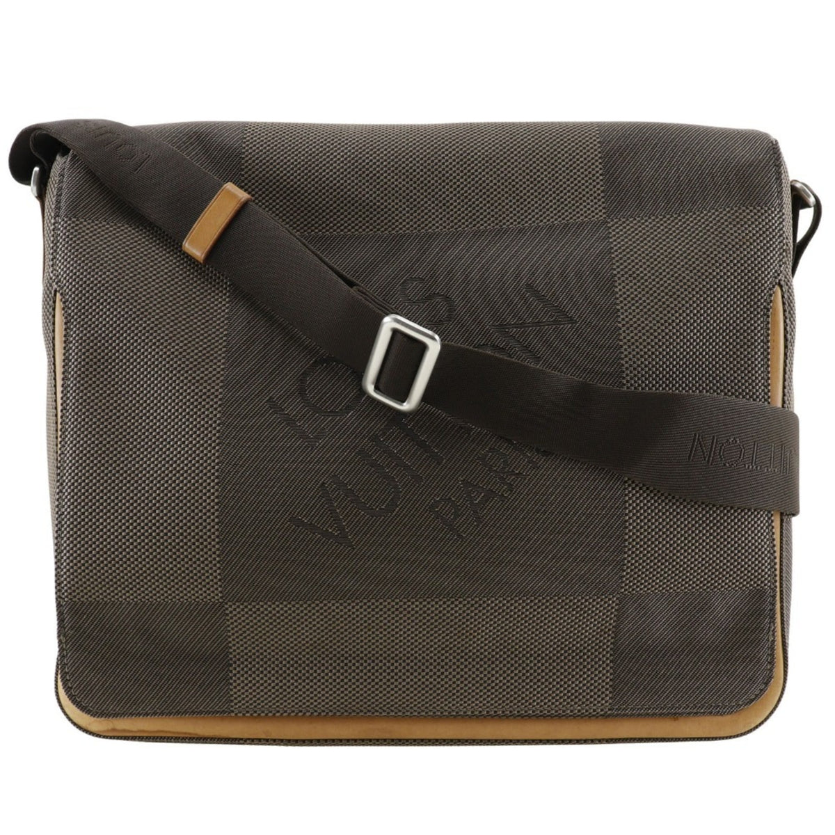 Louis Vuitton Brown Earth Canvas Shoulder Bag (Pre-Owned)