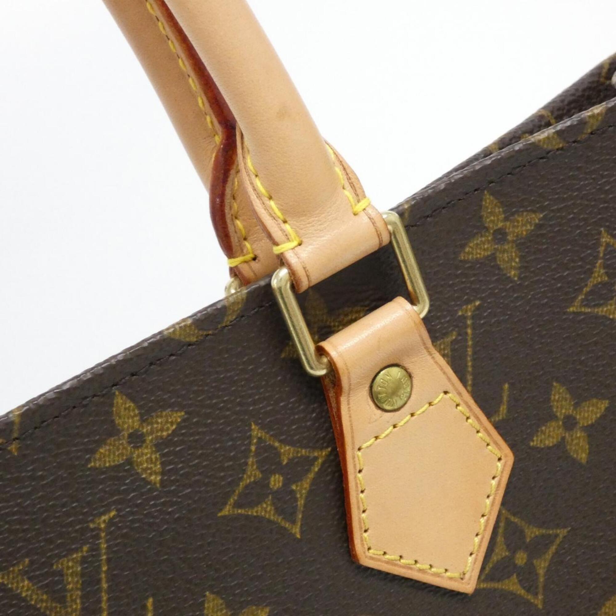 Louis Vuitton Brown Coated Canvas Handbag (Pre-Owned)