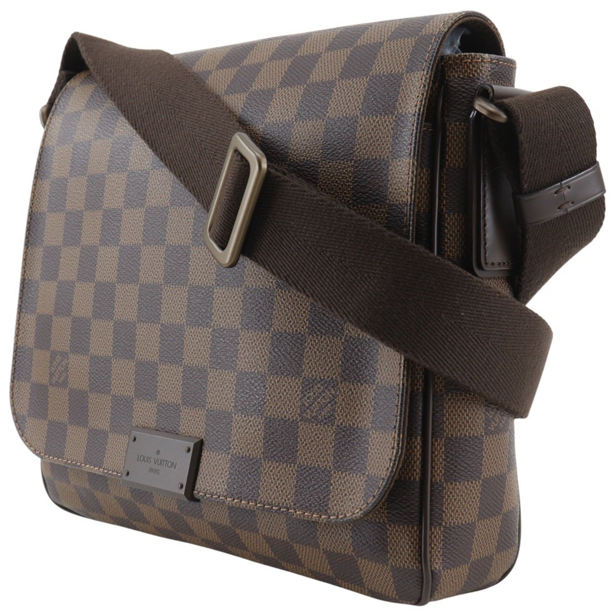 Louis Vuitton Brown Damier Canvas Shoulder Bag (Pre-Owned)