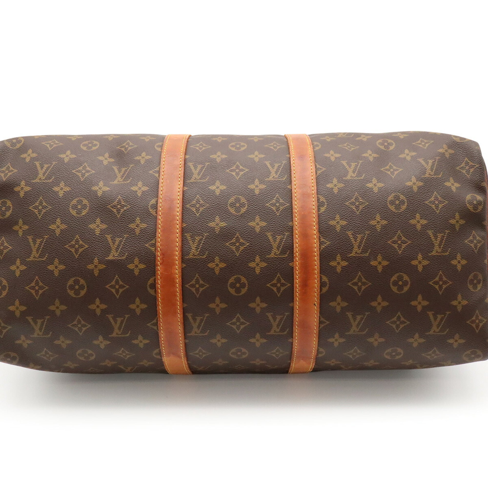 Louis Vuitton Brown Monogram Boston Bag Handbag (Pre-Owned)