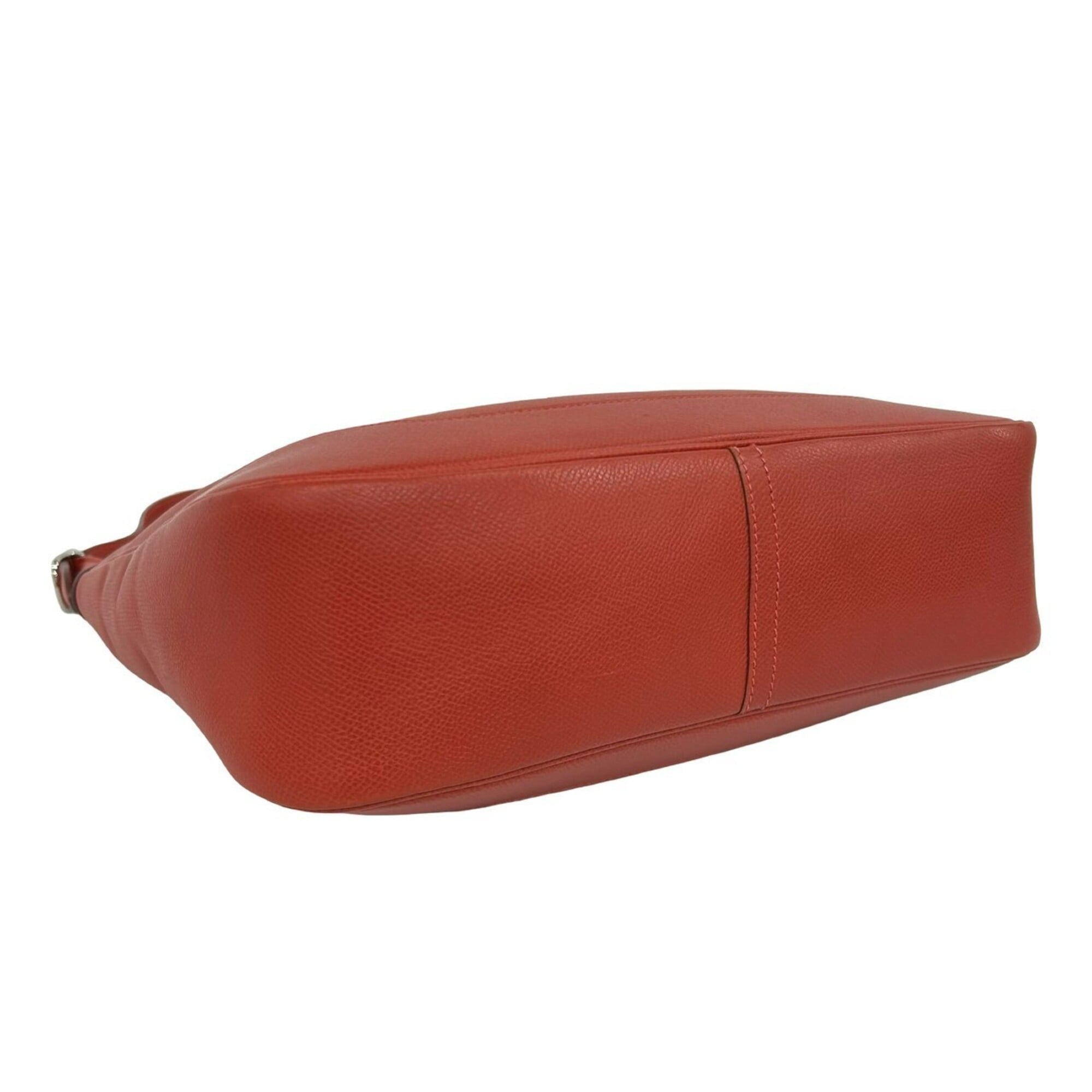 Hermes Red Color Epsom Leather Shoulder Bag (Pre-Owned)