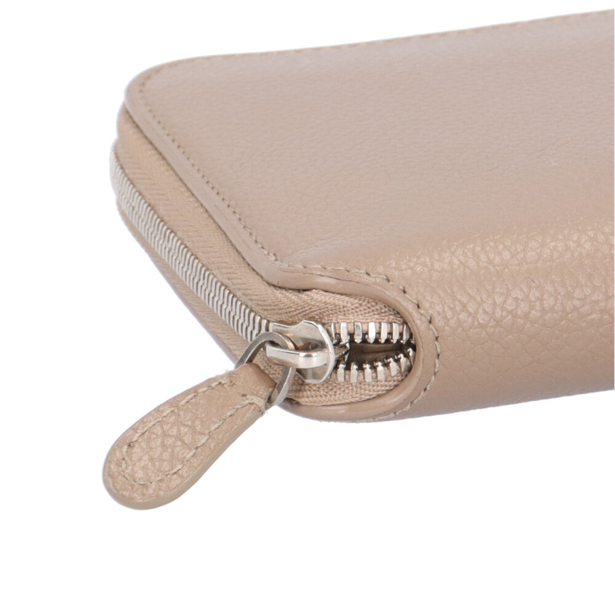 Balenciaga Grayish Leather Coin Purse/Coin Case (Pre-Owned)