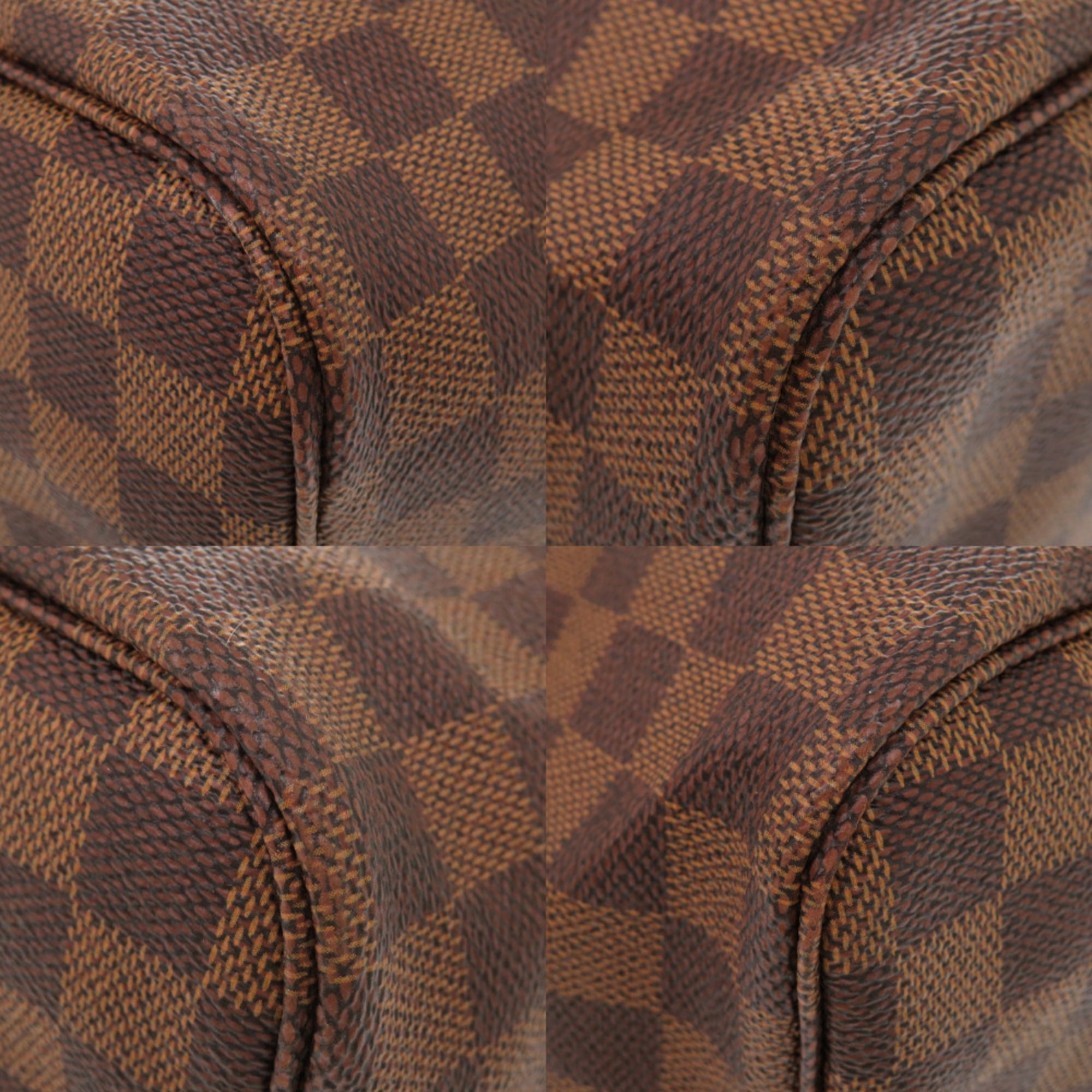 Louis Vuitton Brown Damier Canvas Tote Bag (Pre-Owned)