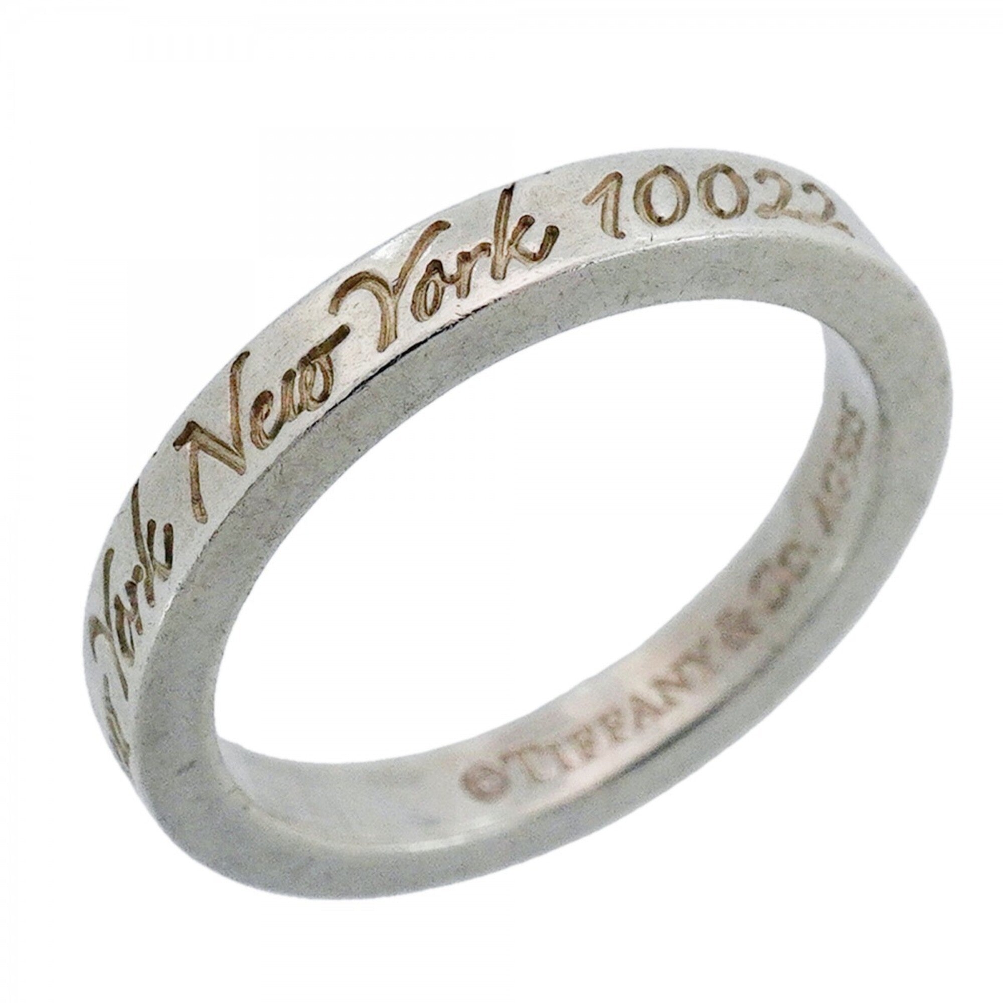 Tiffany Silver 925 Band Ring (Pre-Owned)