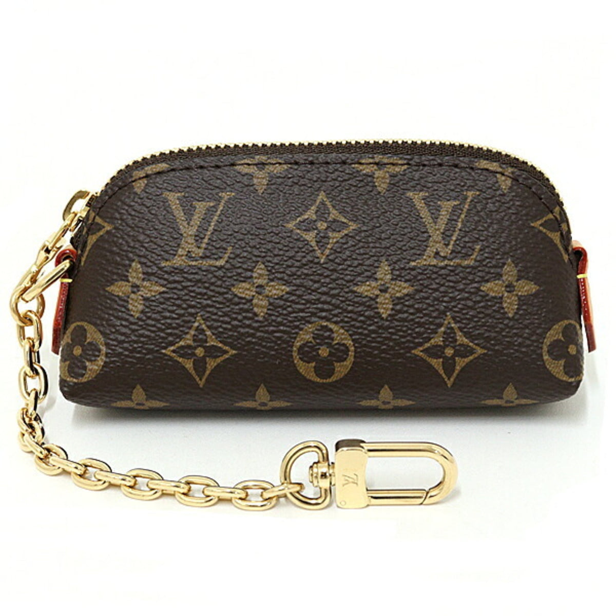 Louis Vuitton Monogram Brown Monogram Canvas Leather Pochette Pouch (Pre-Owned)