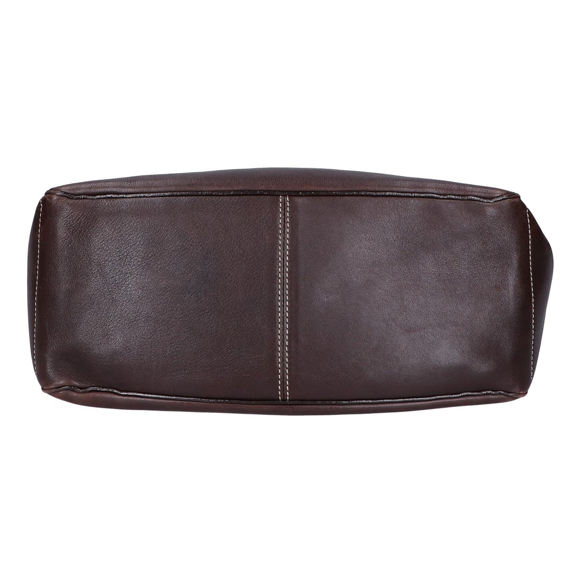 Celine Dark Brown Leather Handbag (Pre-Owned)