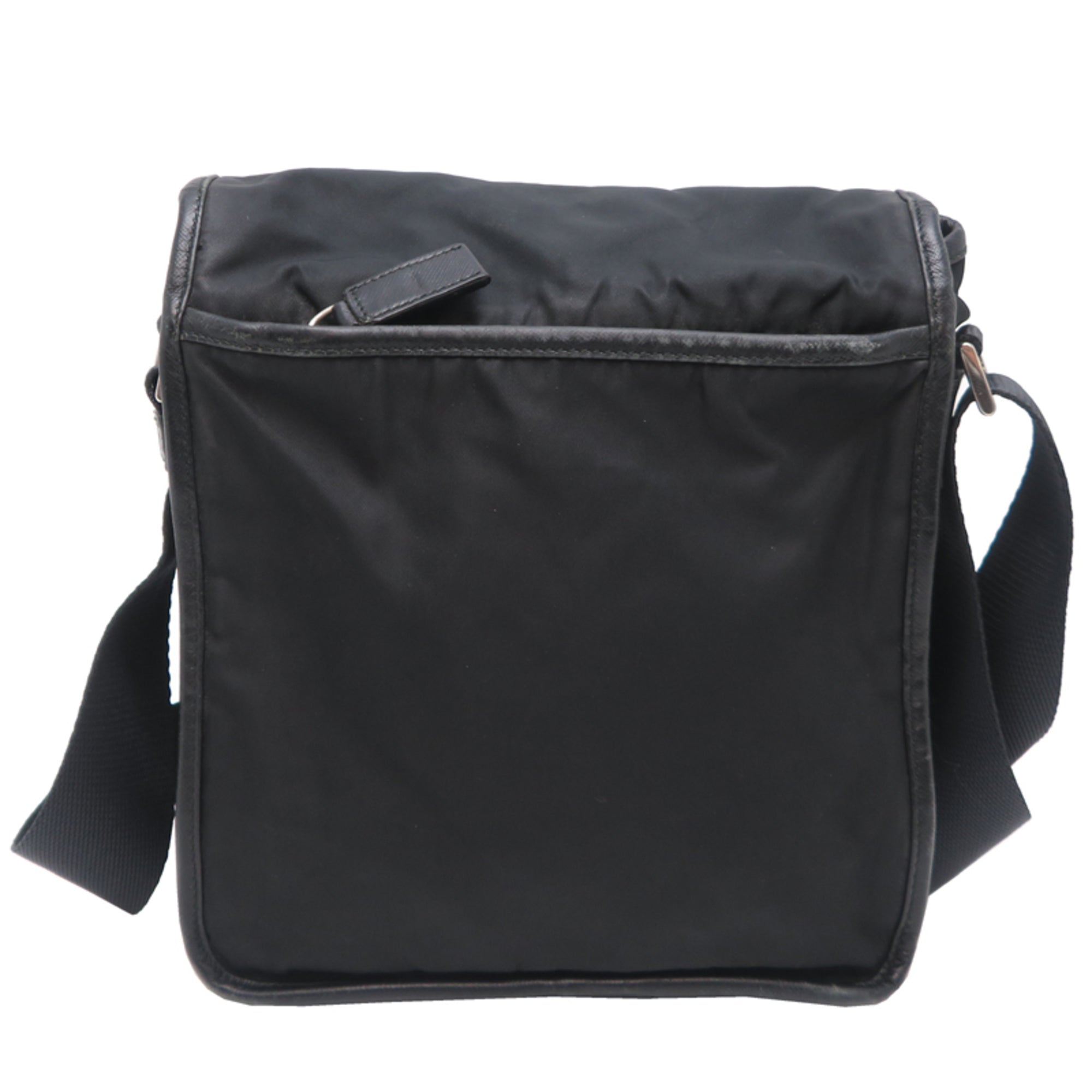 Prada Black Nylon Shoulder Bag (Pre-Owned)