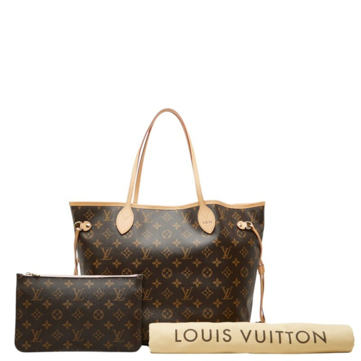 Louis Vuitton Monogram Brown Rose Ballerine Pvc Leather Shoulder Bag Tote Bag (Pre-Owned)