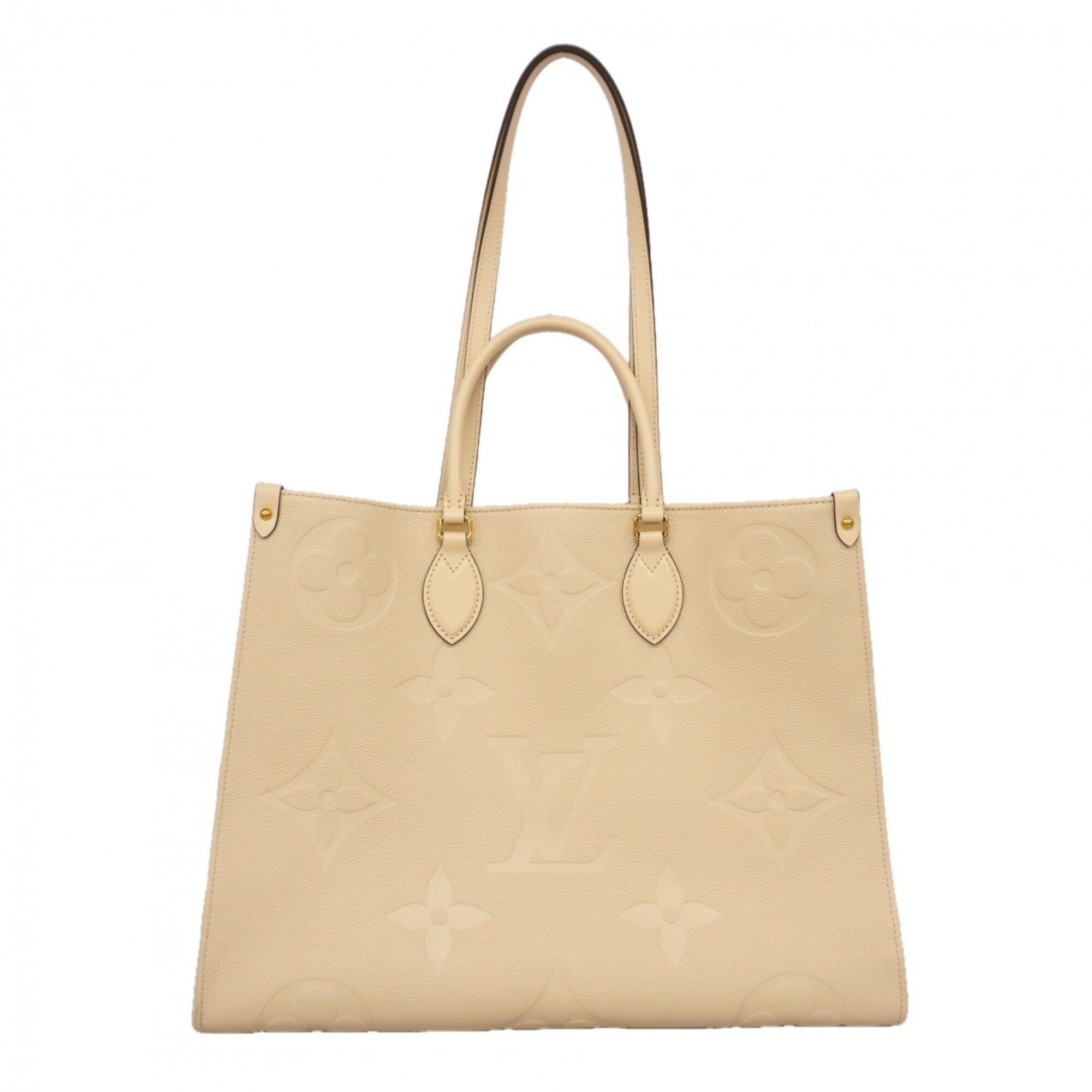 Louis Vuitton Cream Tote Bag (Pre-Owned)