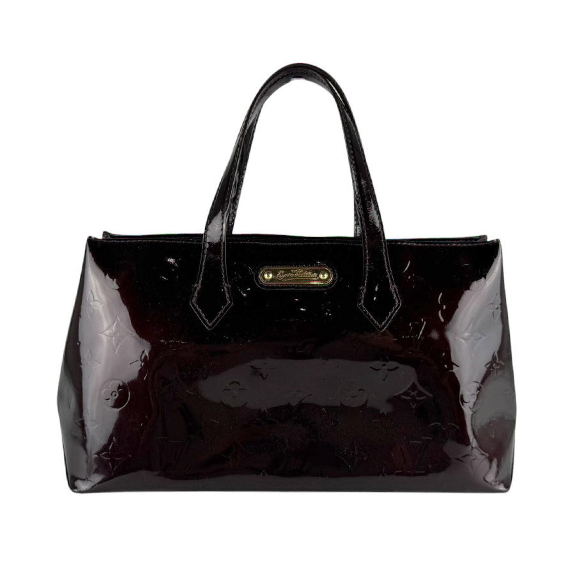Louis Vuitton Amarante Monogram Vernis Handbag (Pre-Owned)