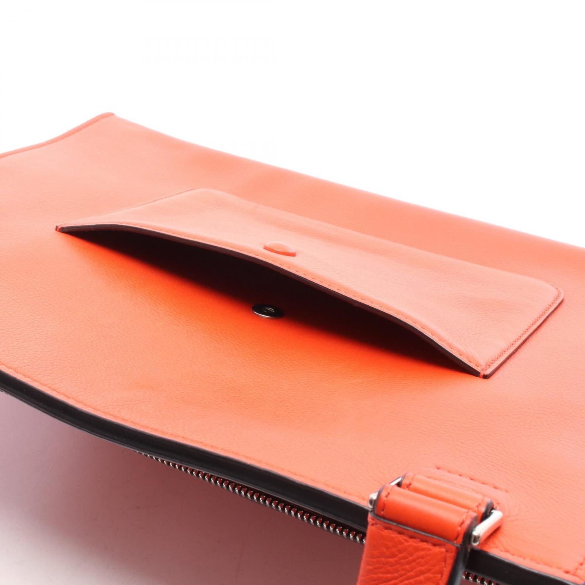 Celine Orange Leather Handbag (Pre-Owned)