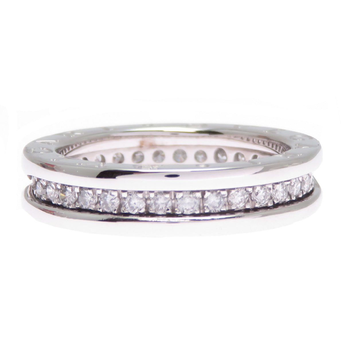 Bvlgari White Gold (18K) Band Ring (Pre-Owned)
