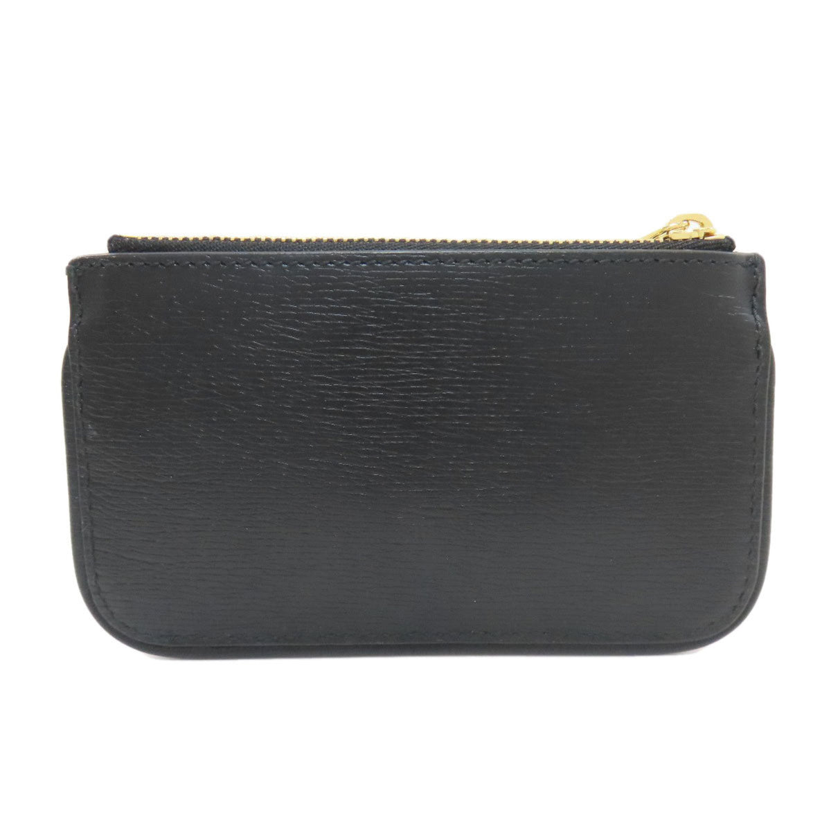 Gucci Black Leather Coin Purse/Coin Case (Pre-Owned)