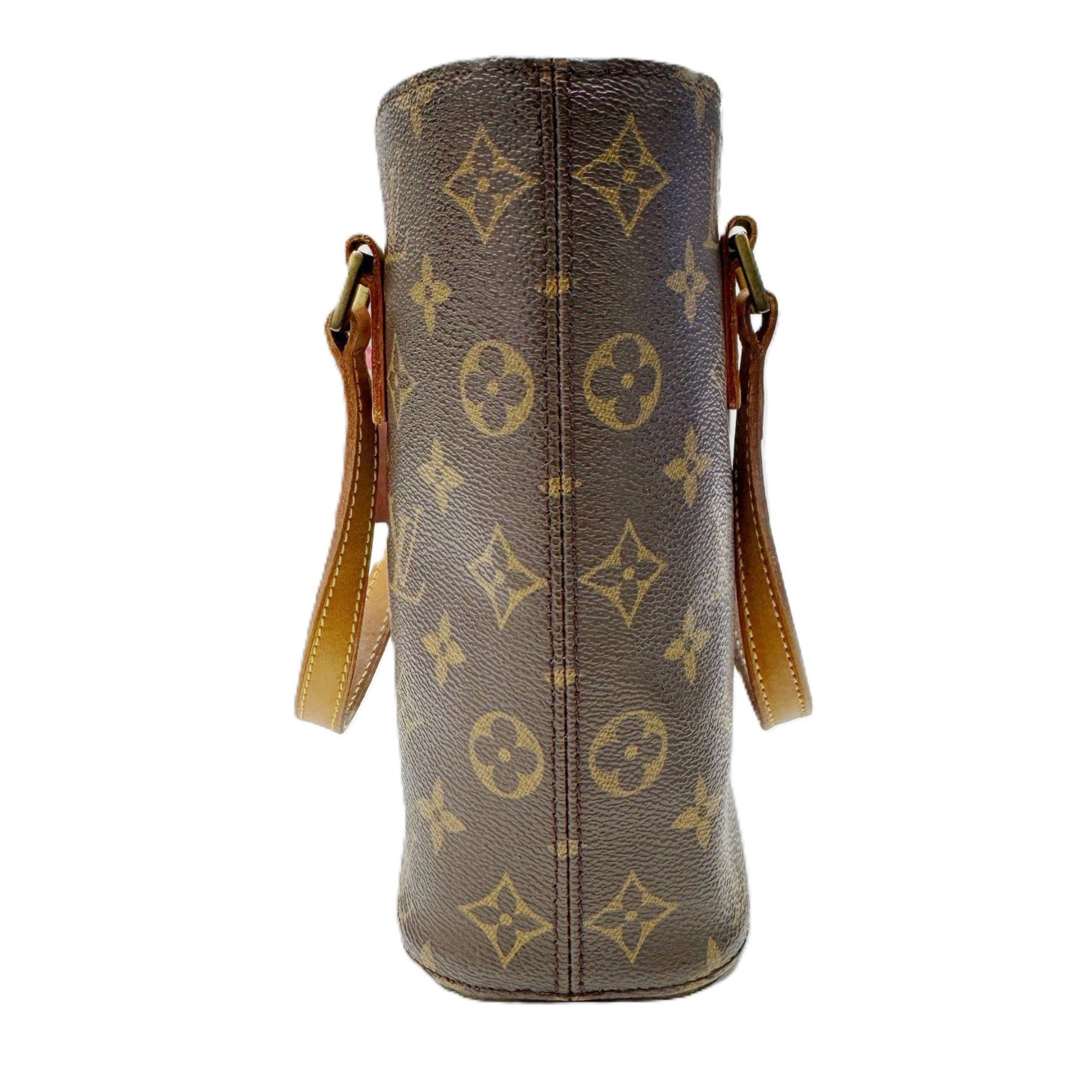 Louis Vuitton Brown Monogram Canvas Handbag (Pre-Owned)