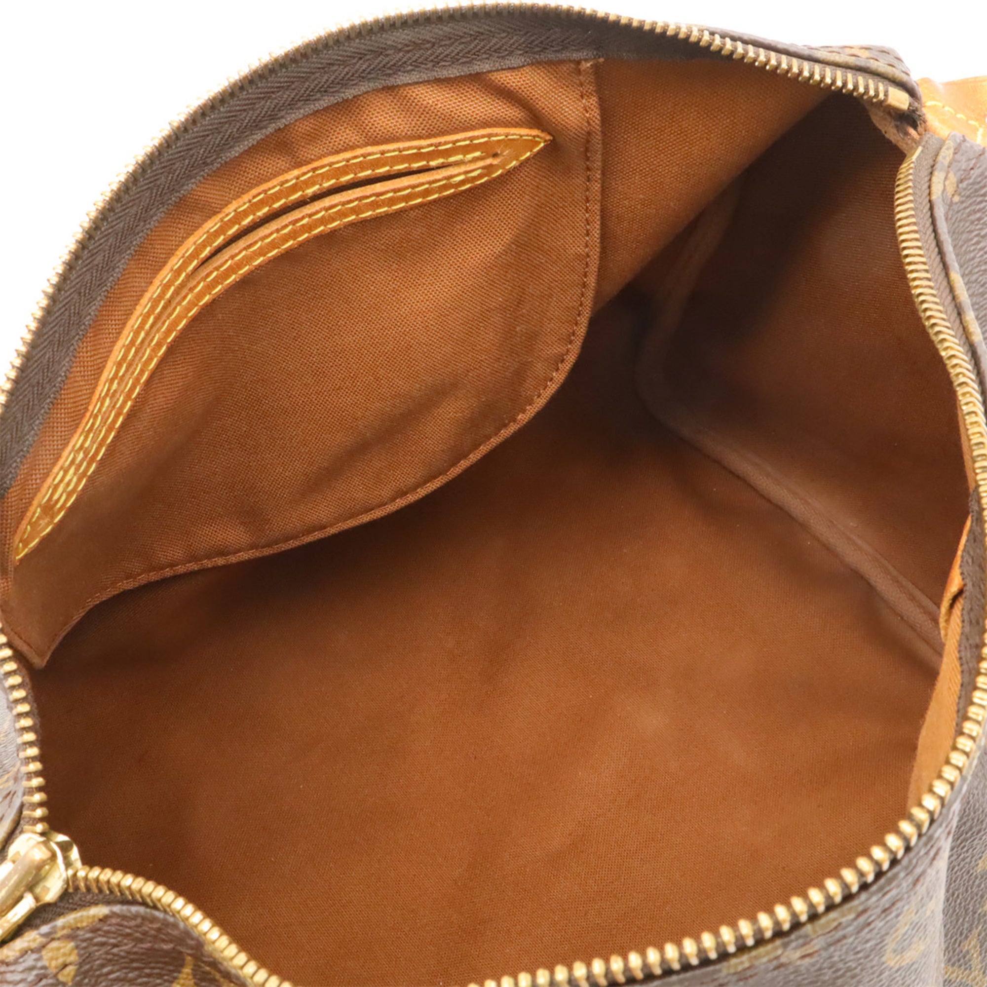 Louis Vuitton Brown Monogram Canvas Pvc Coated Canvas Handbag (Pre-Owned)