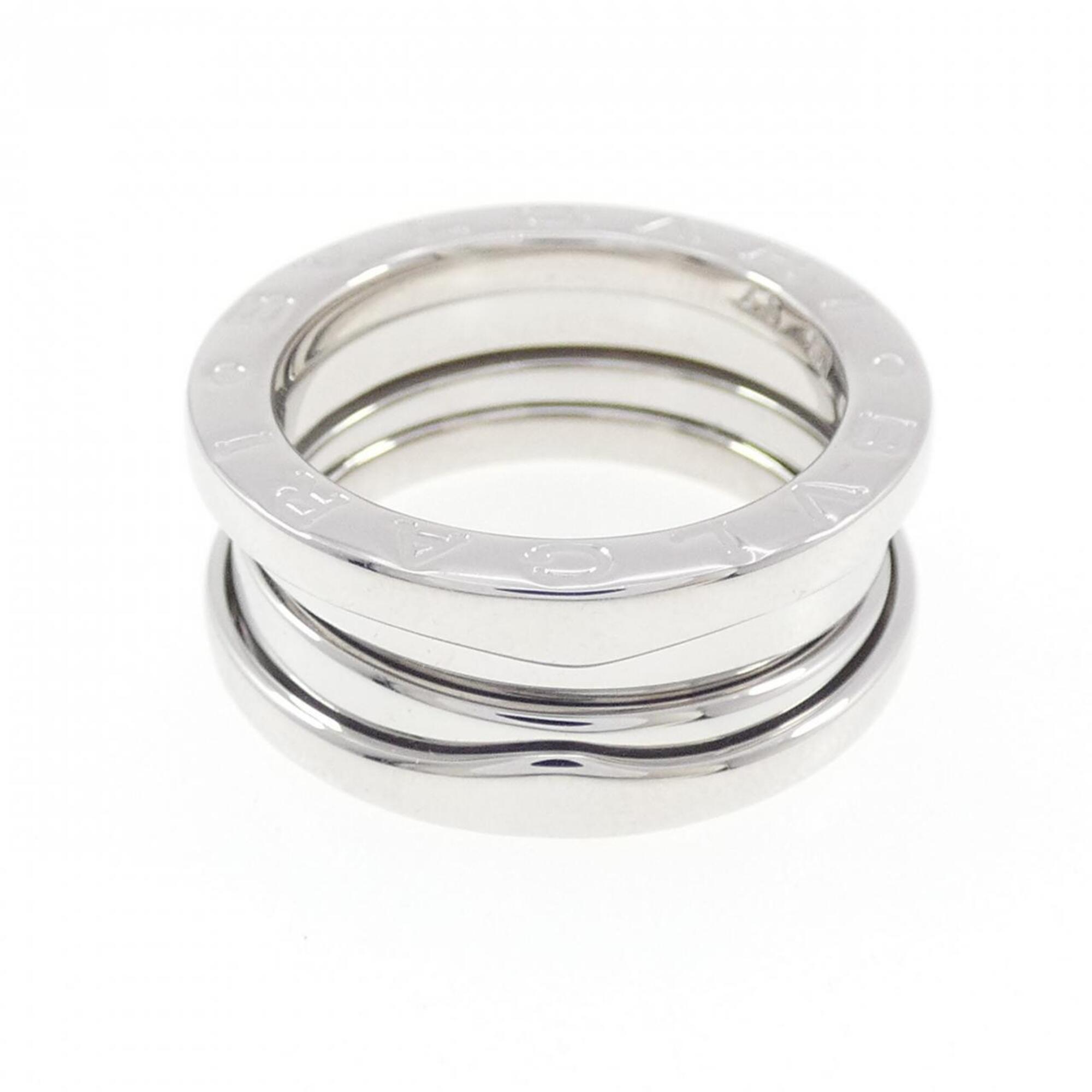 Bvlgari Silver White Gold (18K) Band Ring (Pre-Owned)