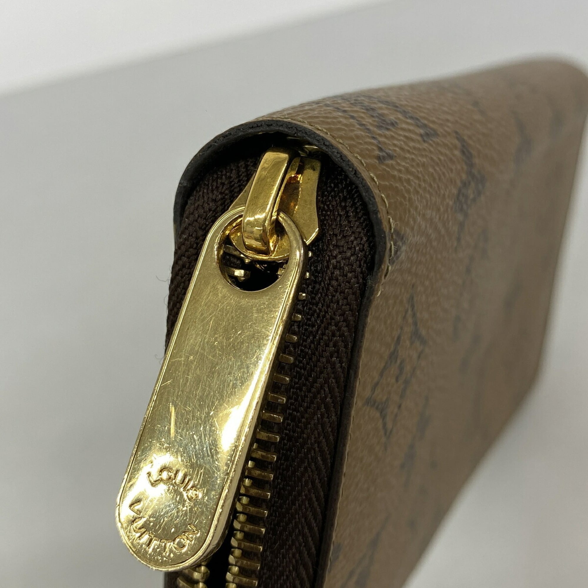 Louis Vuitton Brown Long Wallet (Bi-Fold) (Pre-Owned)