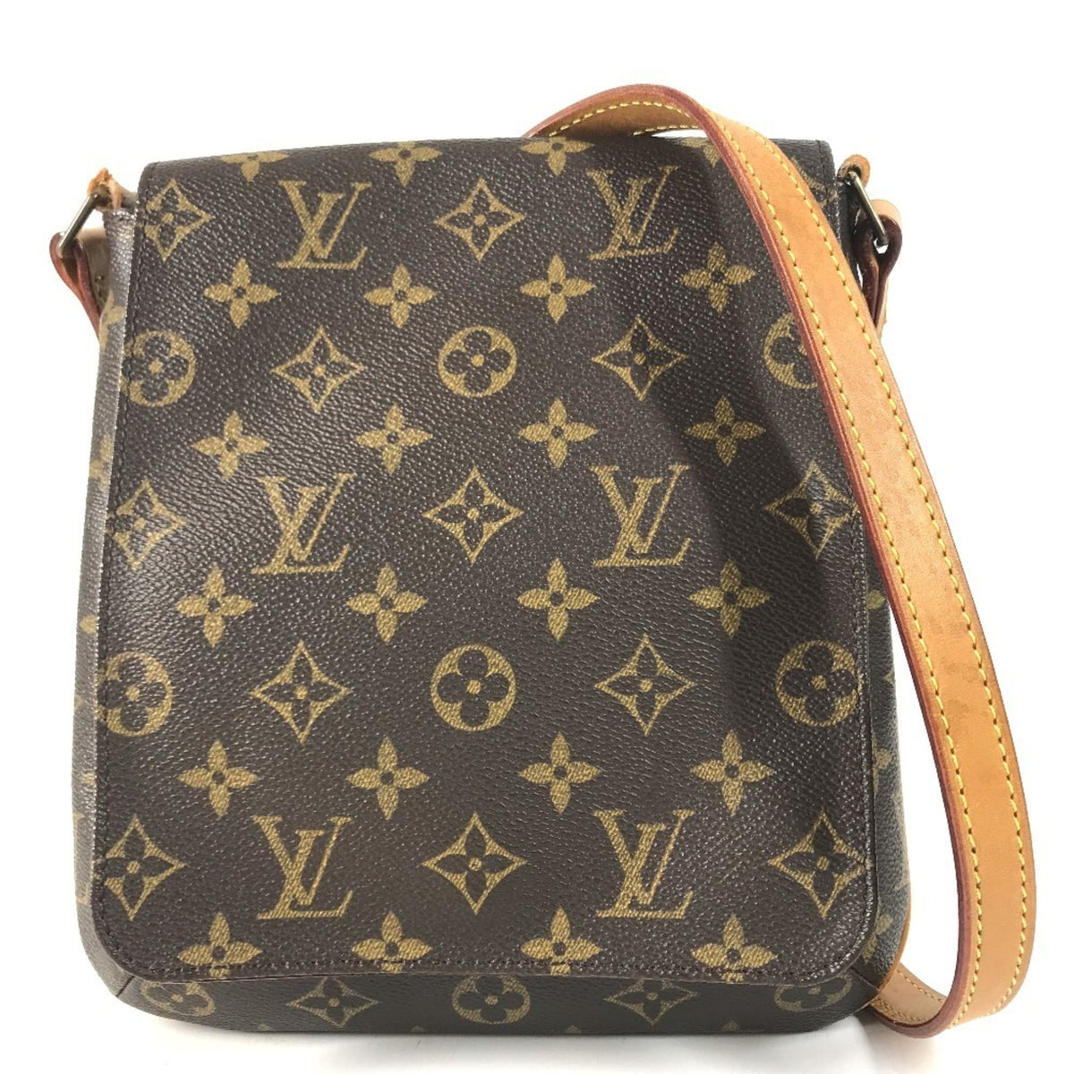 Louis Vuitton Brown Galle Monogram Pochette Shoulder Bag (Pre-Owned)