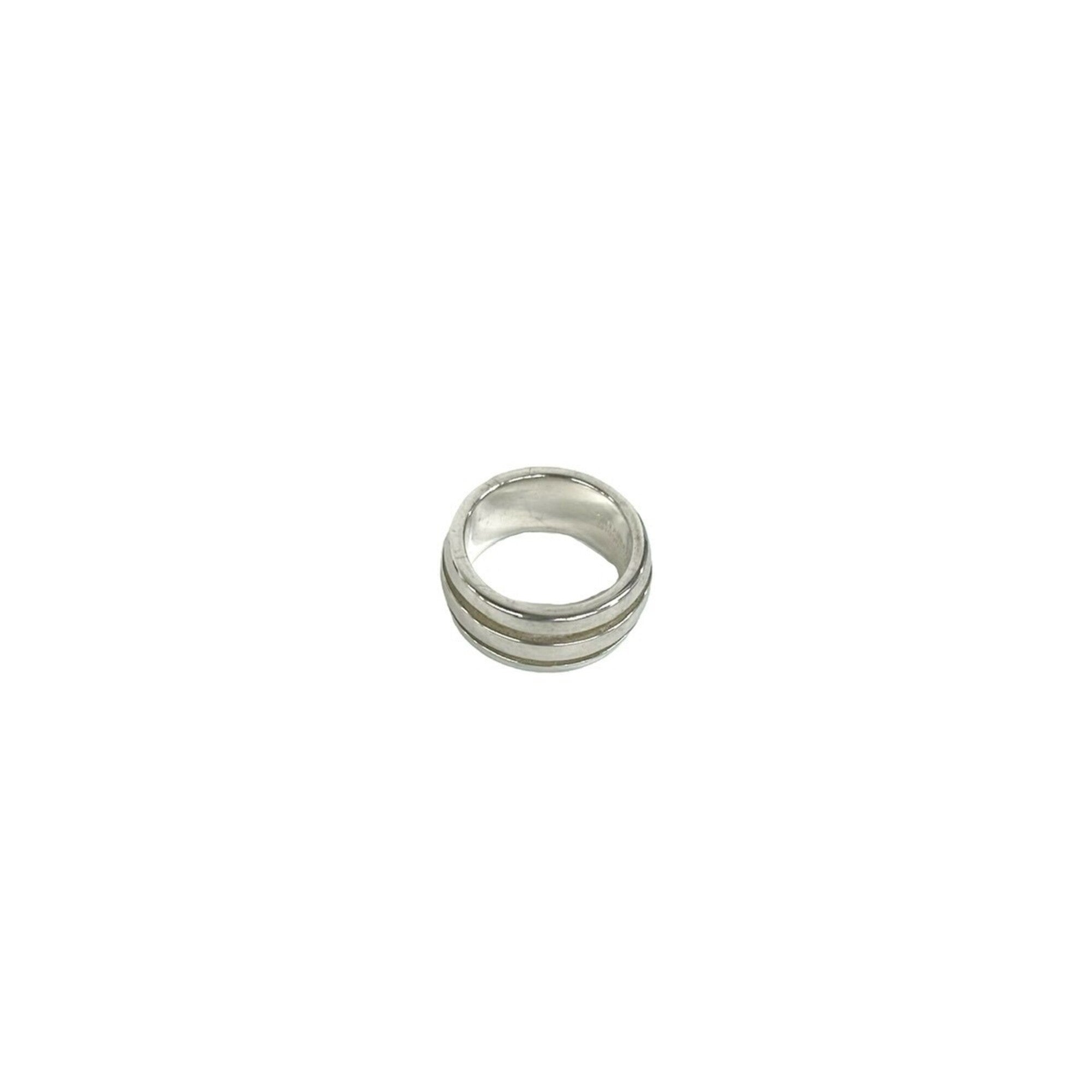 Tiffany Silver Silver 925 Band Ring (Pre-Owned)