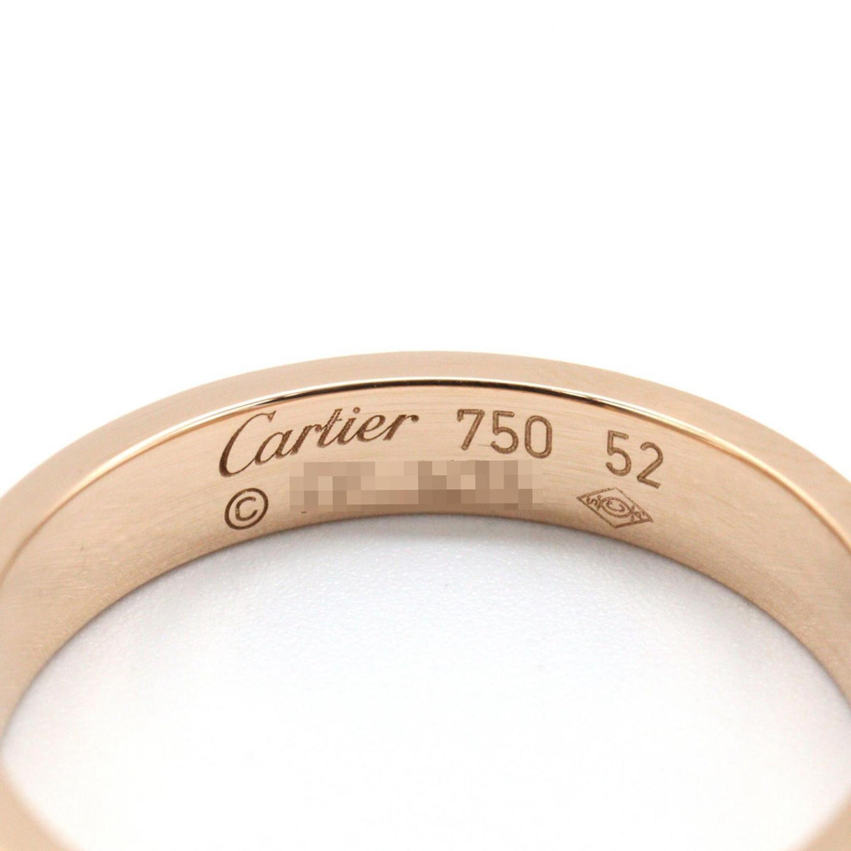 Cartier Gold Pink Gold (18K) Band Ring (Pre-Owned)