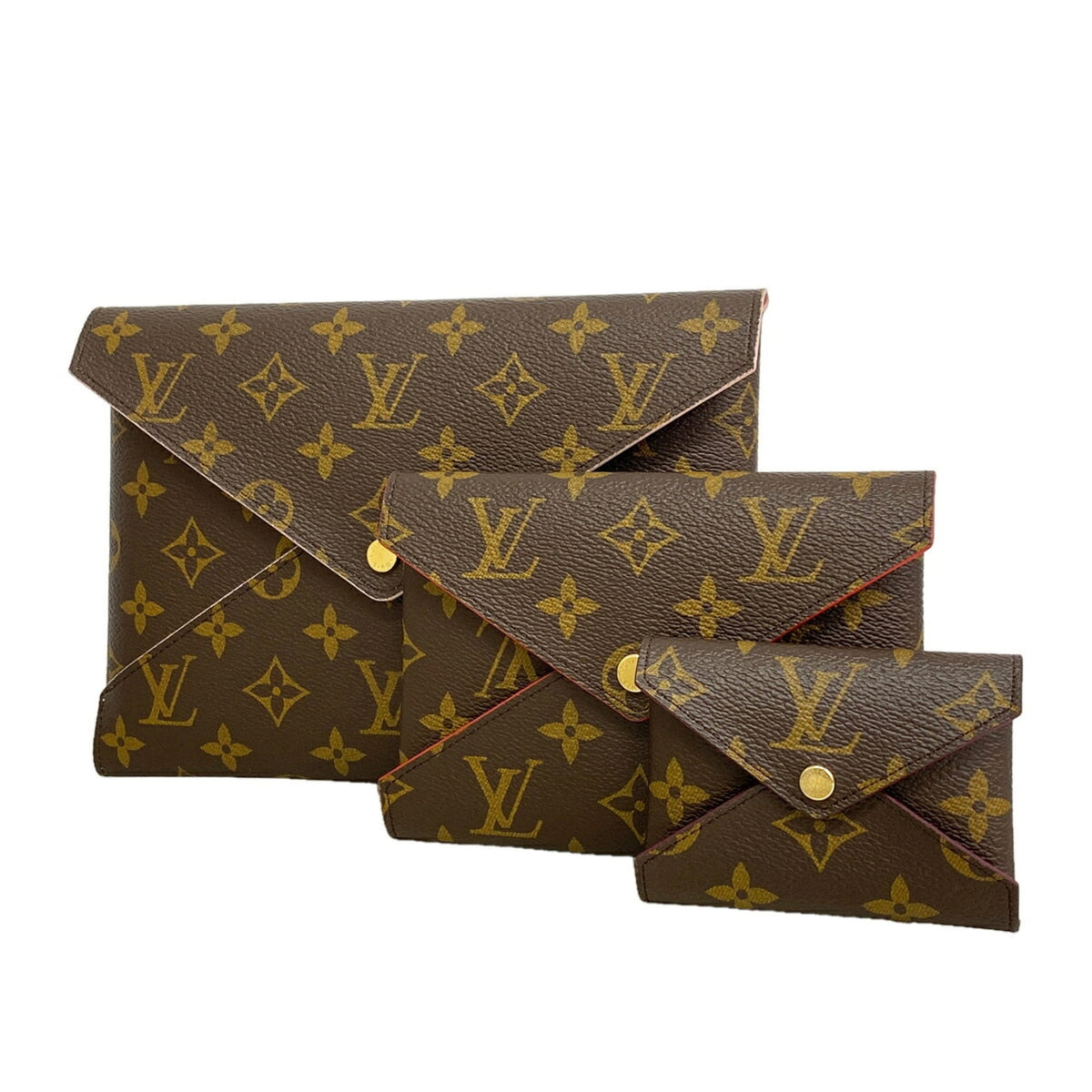 Louis Vuitton Brown Pouch (Pre-Owned)