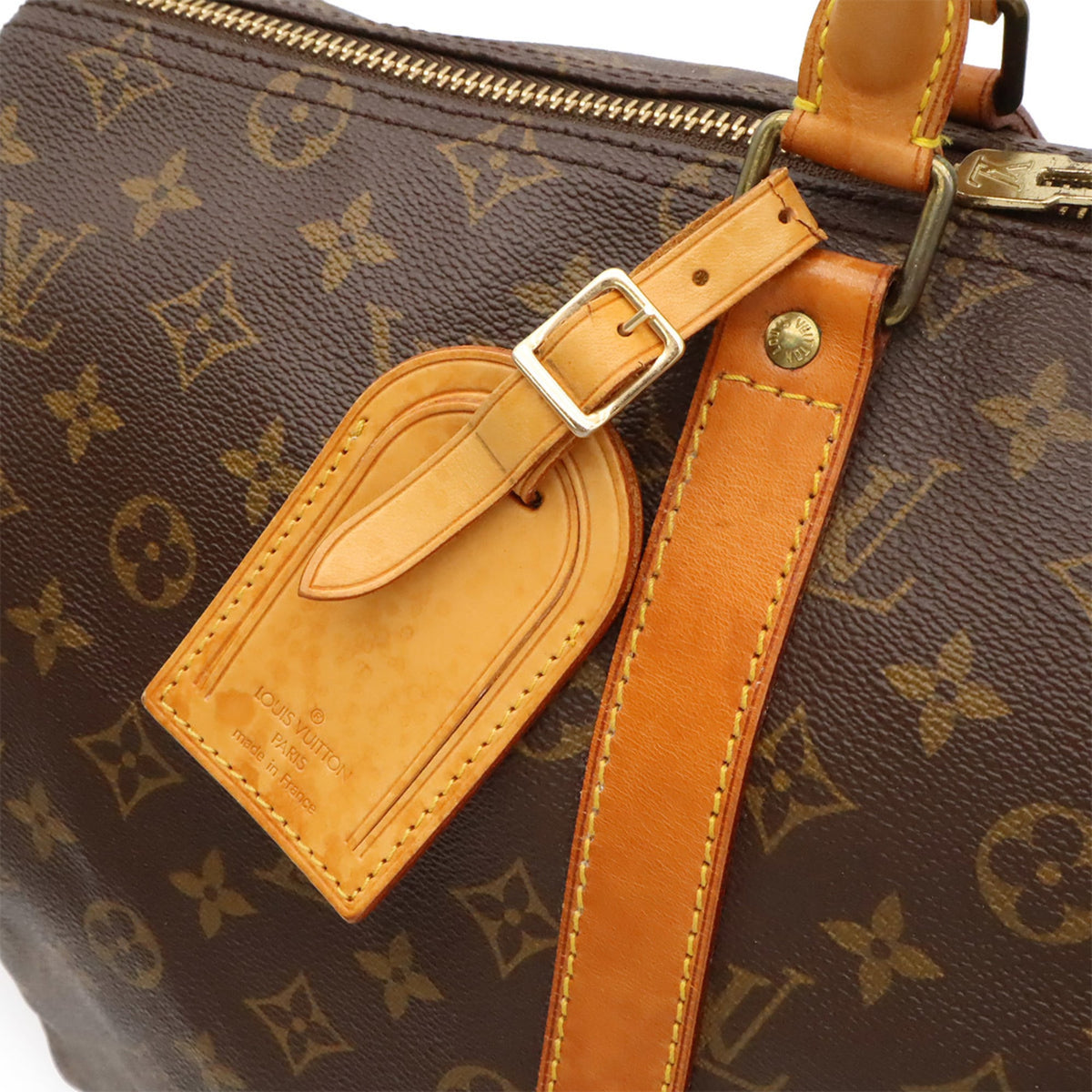 Louis Vuitton Brown Monogram Monogram Boston Bag Handbag (Pre-Owned)