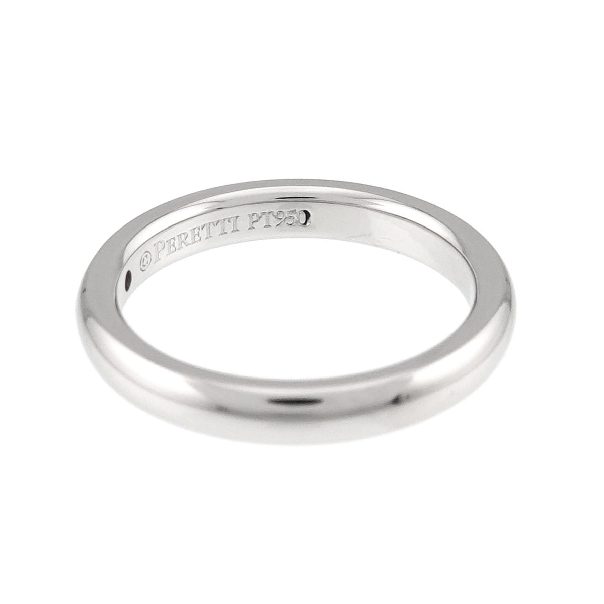 Tiffany Platinum 950 Band Ring (Pre-Owned)