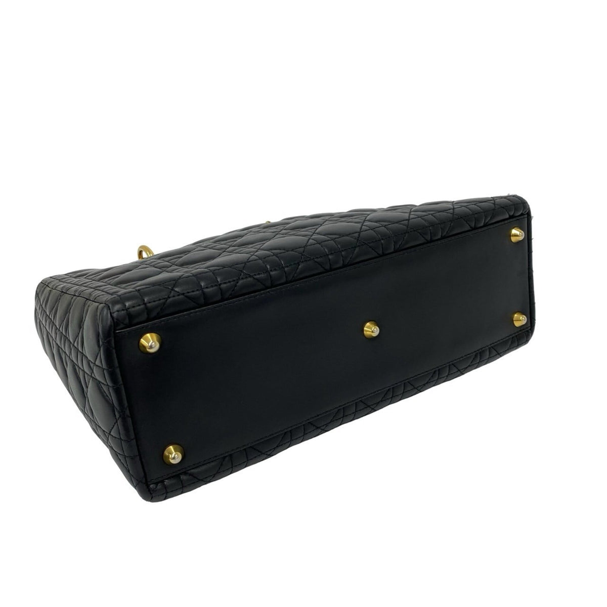Christian Dior Black Leather Handbag (Pre-Owned)