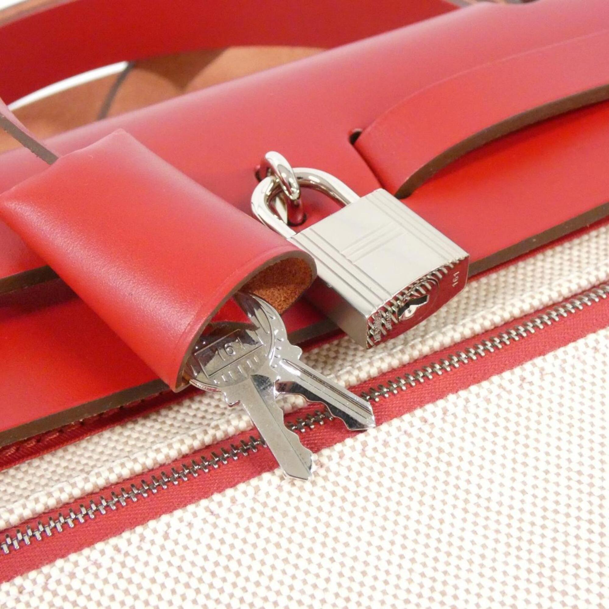 Hermes Red Color Handbag Pouch (Pre-Owned)