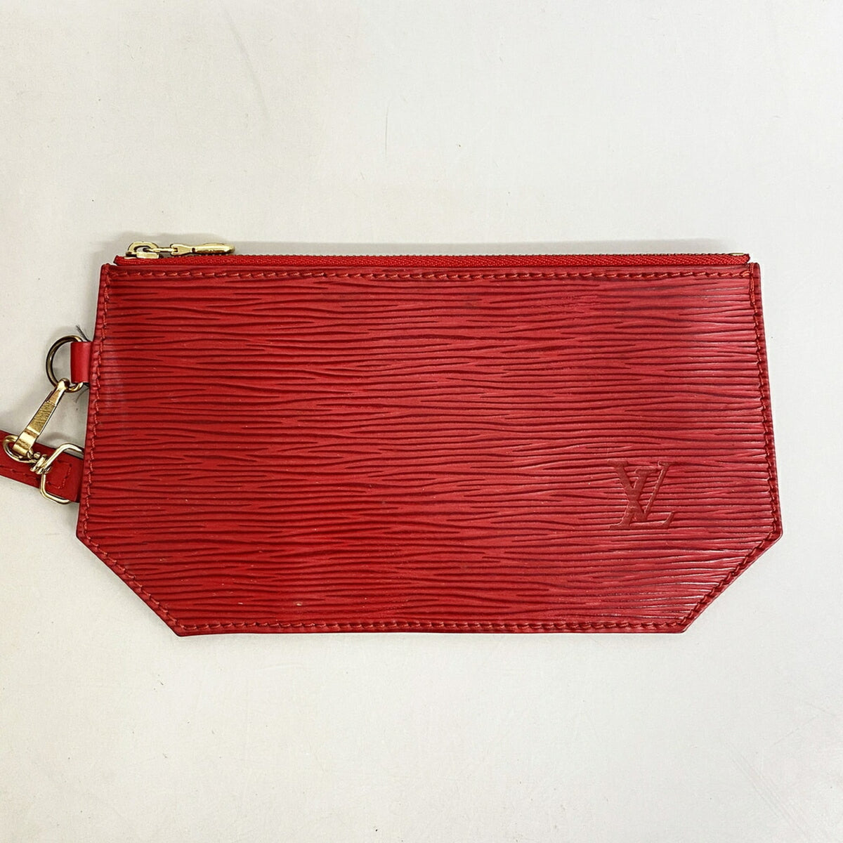 Louis Vuitton Castilian Red Shoulder Bag (Pre-Owned)