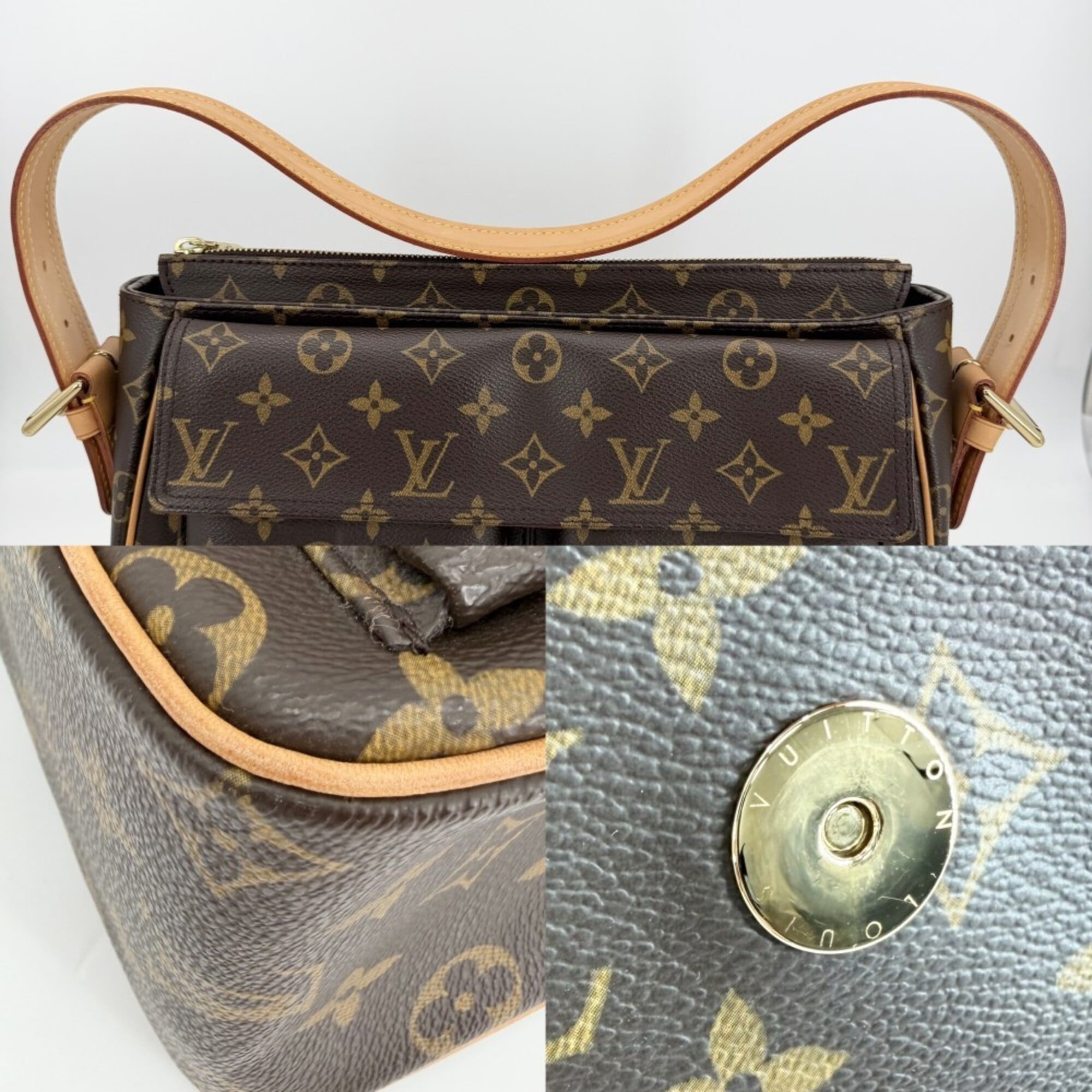 Louis Vuitton Monogram Brown Monogram Monogram Shoulder Bag (Pre-Owned)
