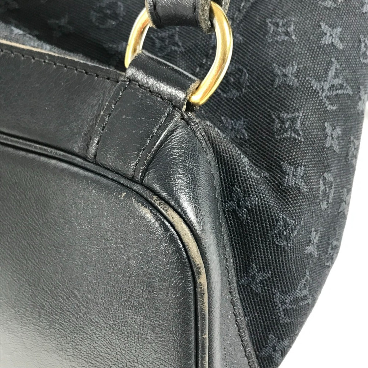 Louis Vuitton Monogram Denim Blue Tst Blue Monogram Denim Backpack (Pre-Owned)