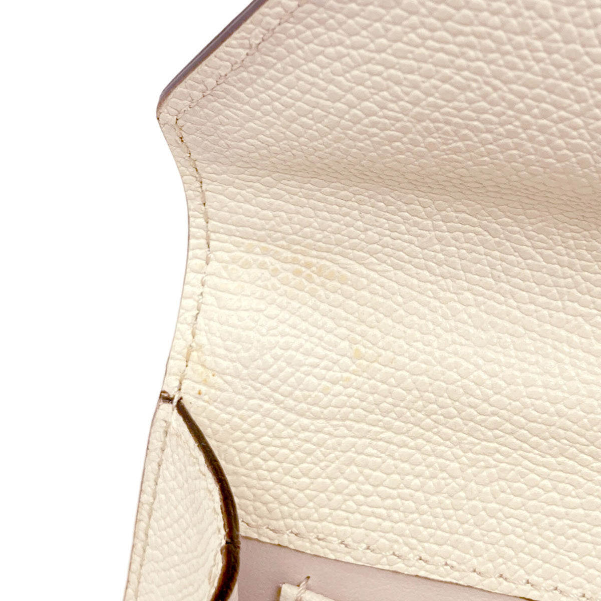Valextra White Leather Clutch Bag (Pre-Owned)