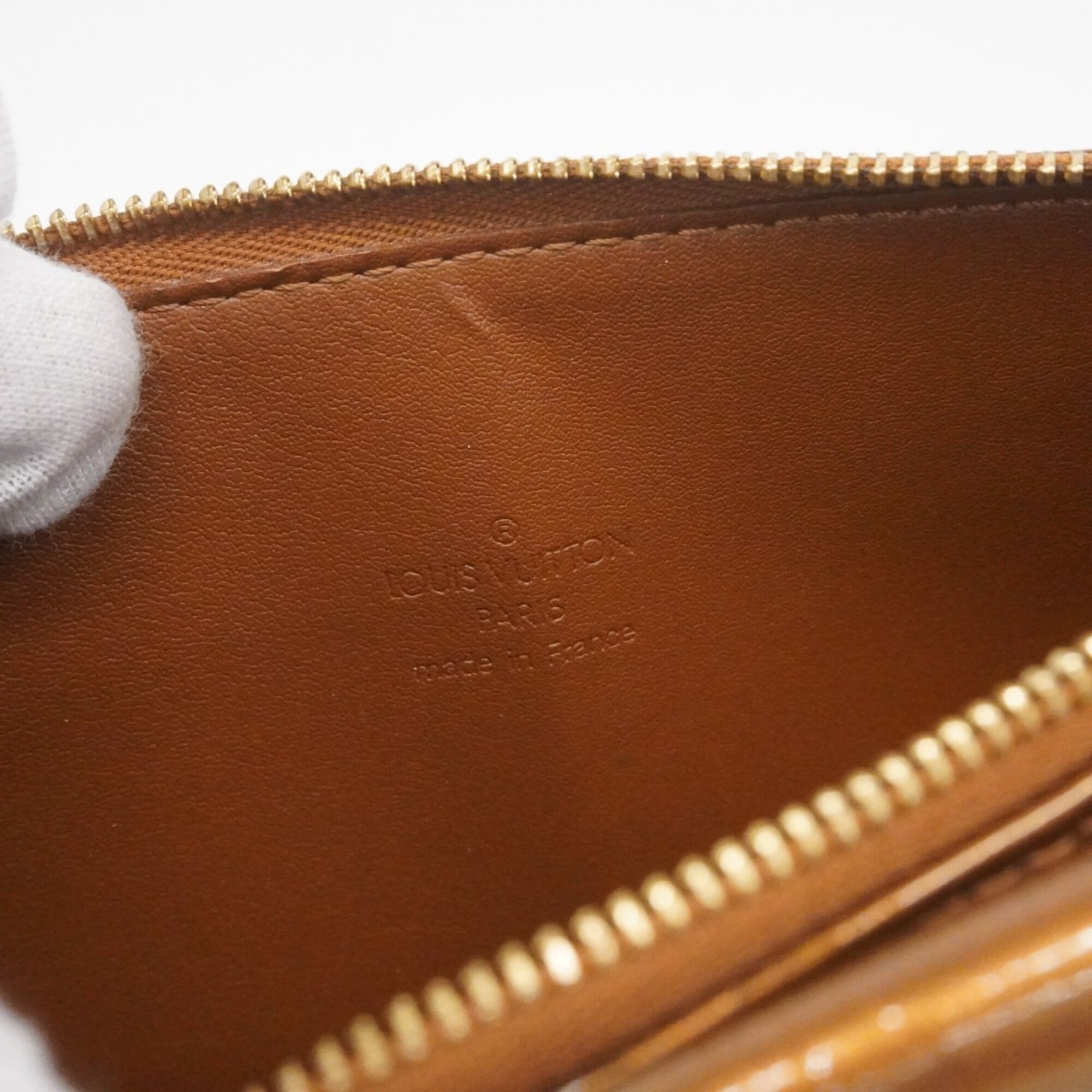Louis Vuitton Bronze Handbag (Pre-Owned)