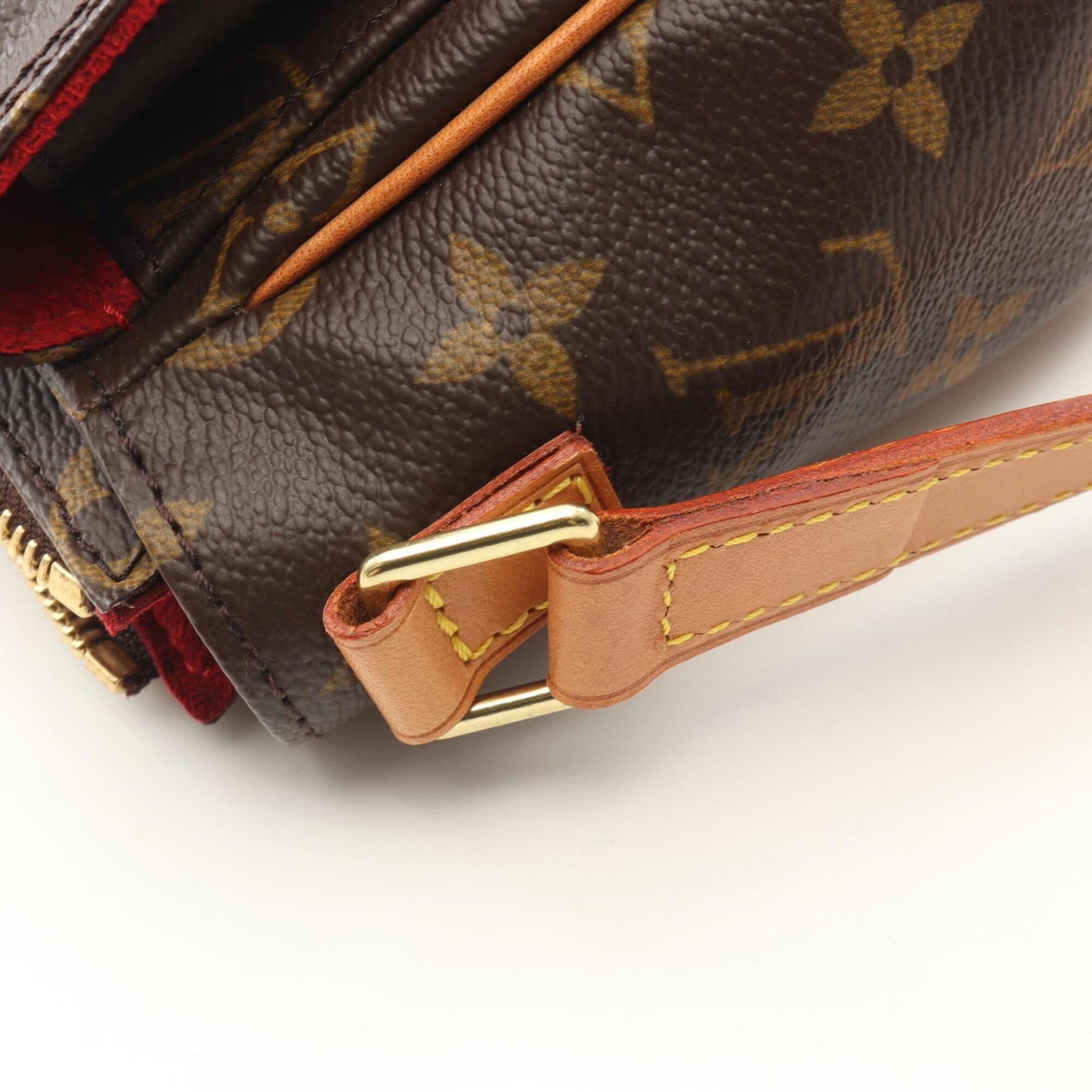 Louis Vuitton Brown Monogram Monogram Handbag Shoulder Bag (Pre-Owned)