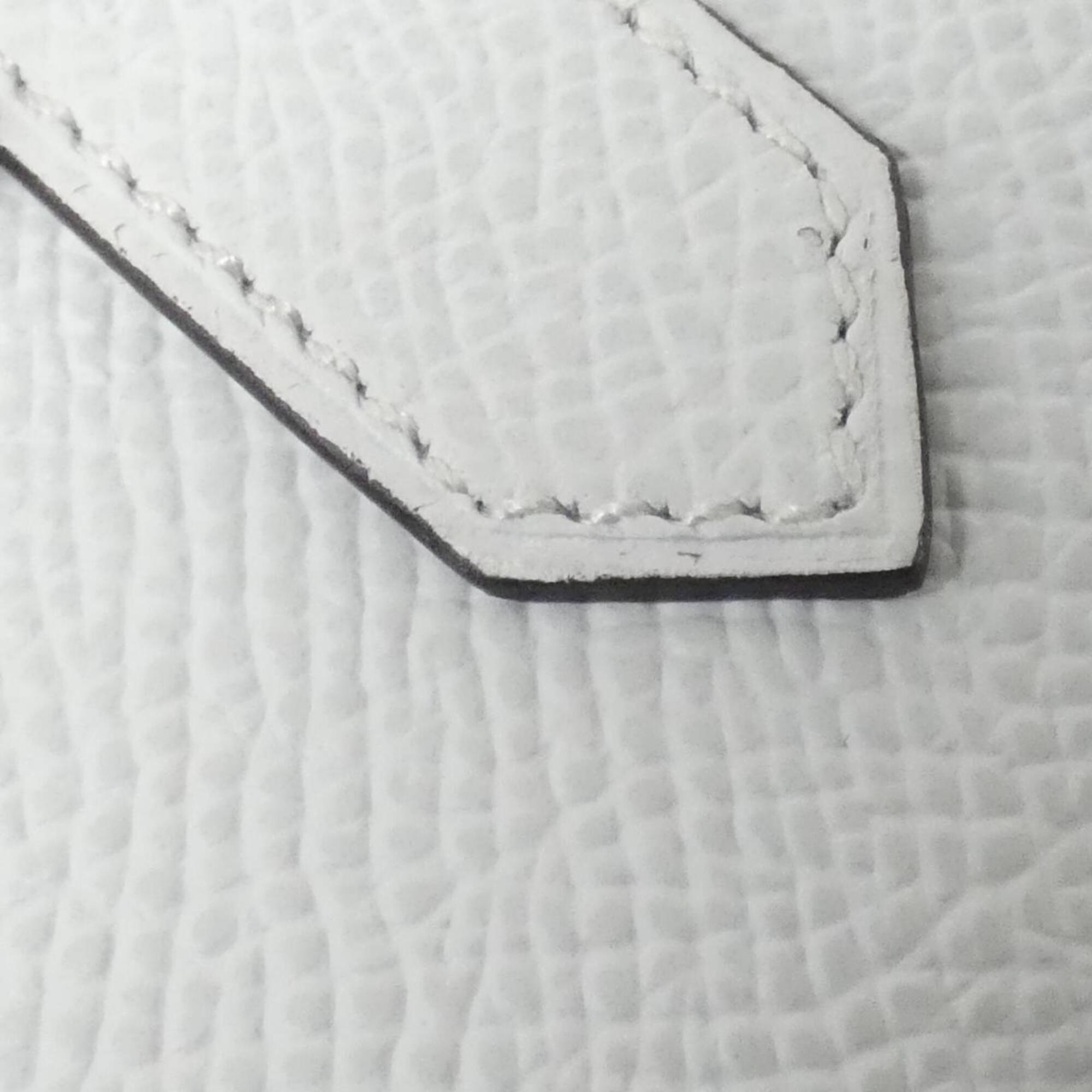 Hermes Gray Epsom Leather Wallet (Bi-Fold) (Pre-Owned)