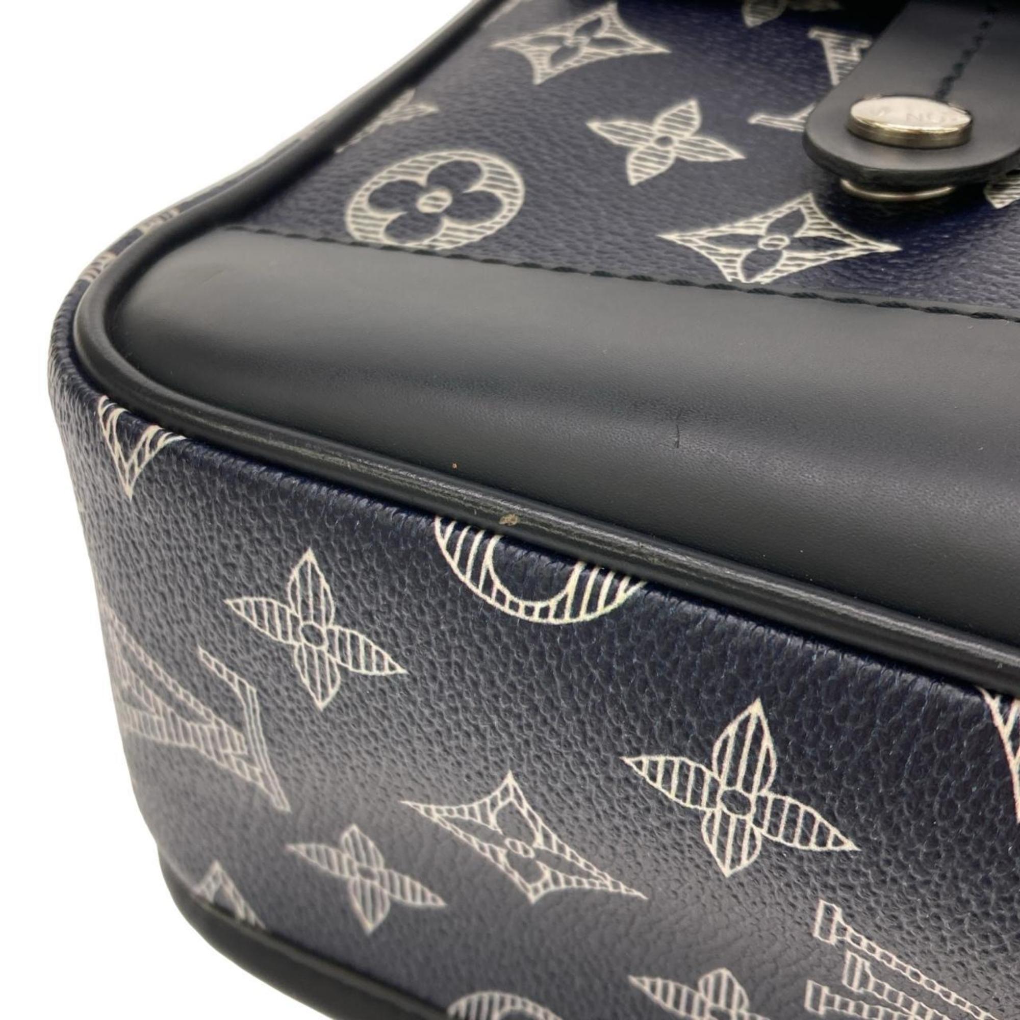Louis Vuitton Ancre Coated Canvas Shoulder Bag (Pre-Owned)