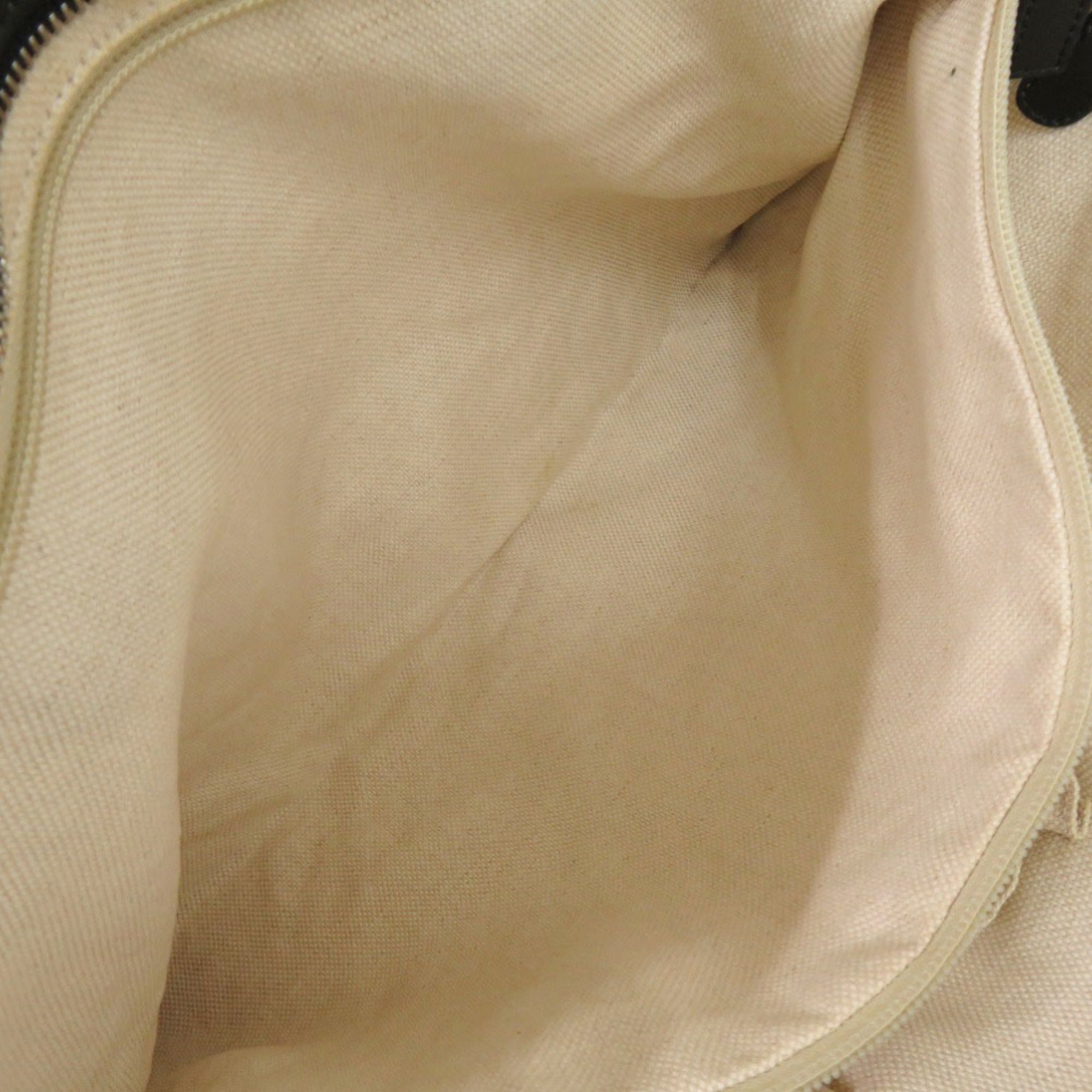 Gucci Black Gg Canvas Tote Bag (Pre-Owned)