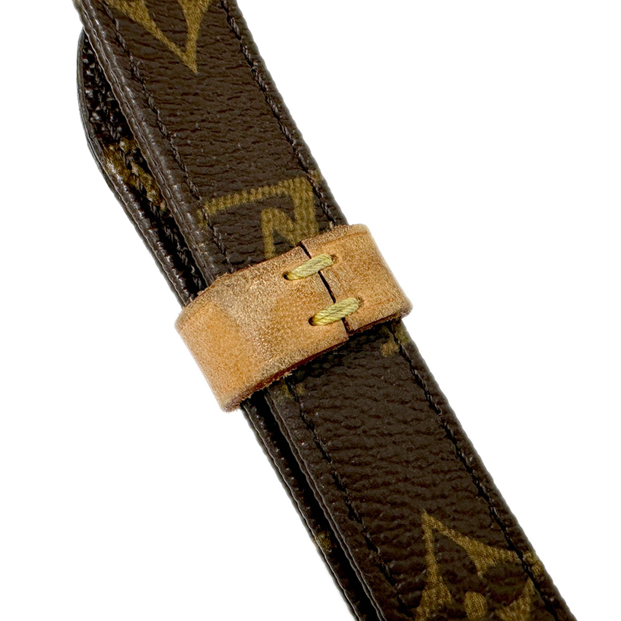 Louis Vuitton Brown Monogram Canvas Handbag Shoulder Bag (Pre-Owned)