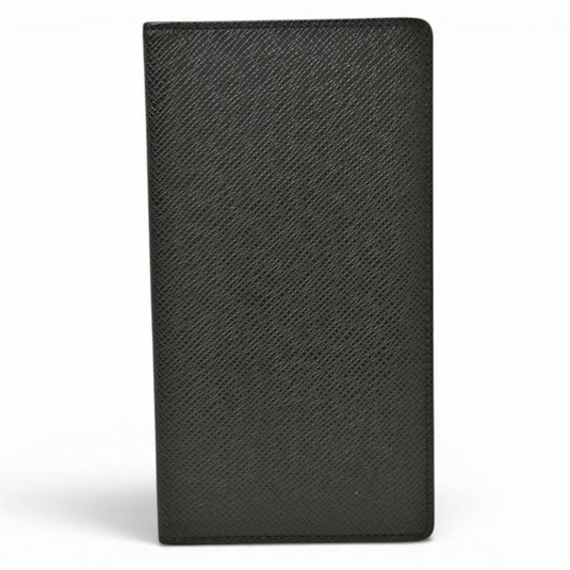Louis Vuitton Ardoise Leather Long Wallet (Bi-Fold) (Pre-Owned)