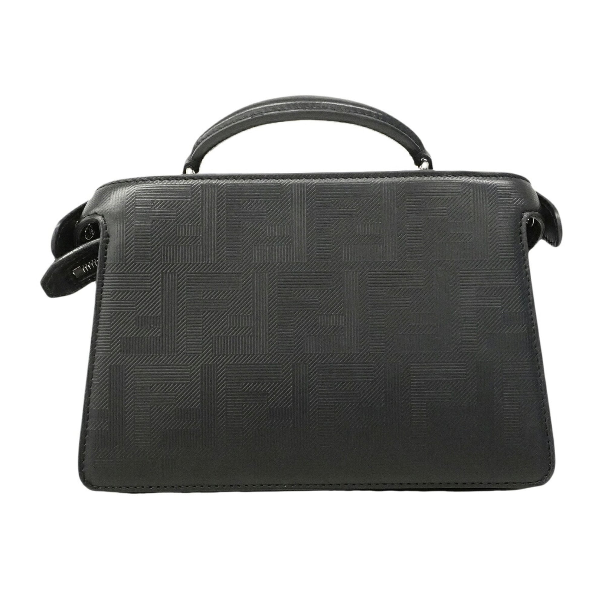 Fendi Black Leather Handbag (Pre-Owned)
