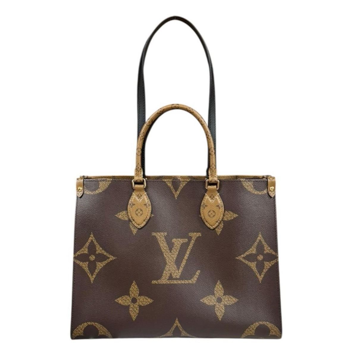 Louis Vuitton Brown Monogram Reverse Monogram Tote Bag (Pre-Owned)