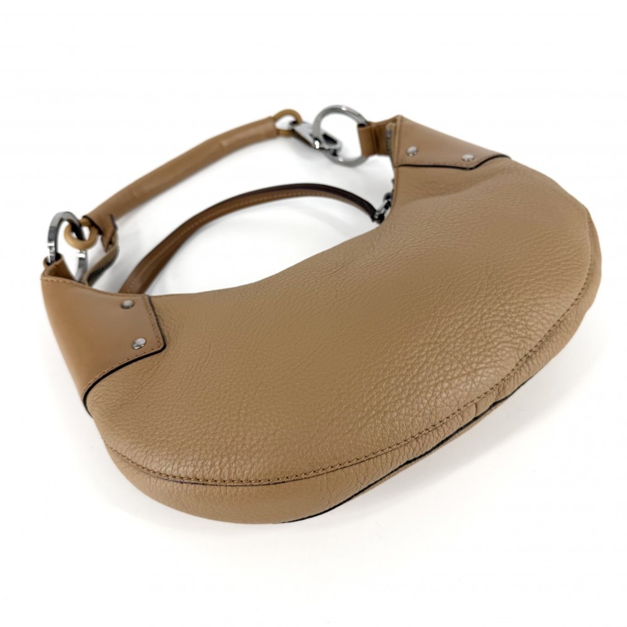 Gucci Brown Gg Supreme Leather Handbag (Pre-Owned)