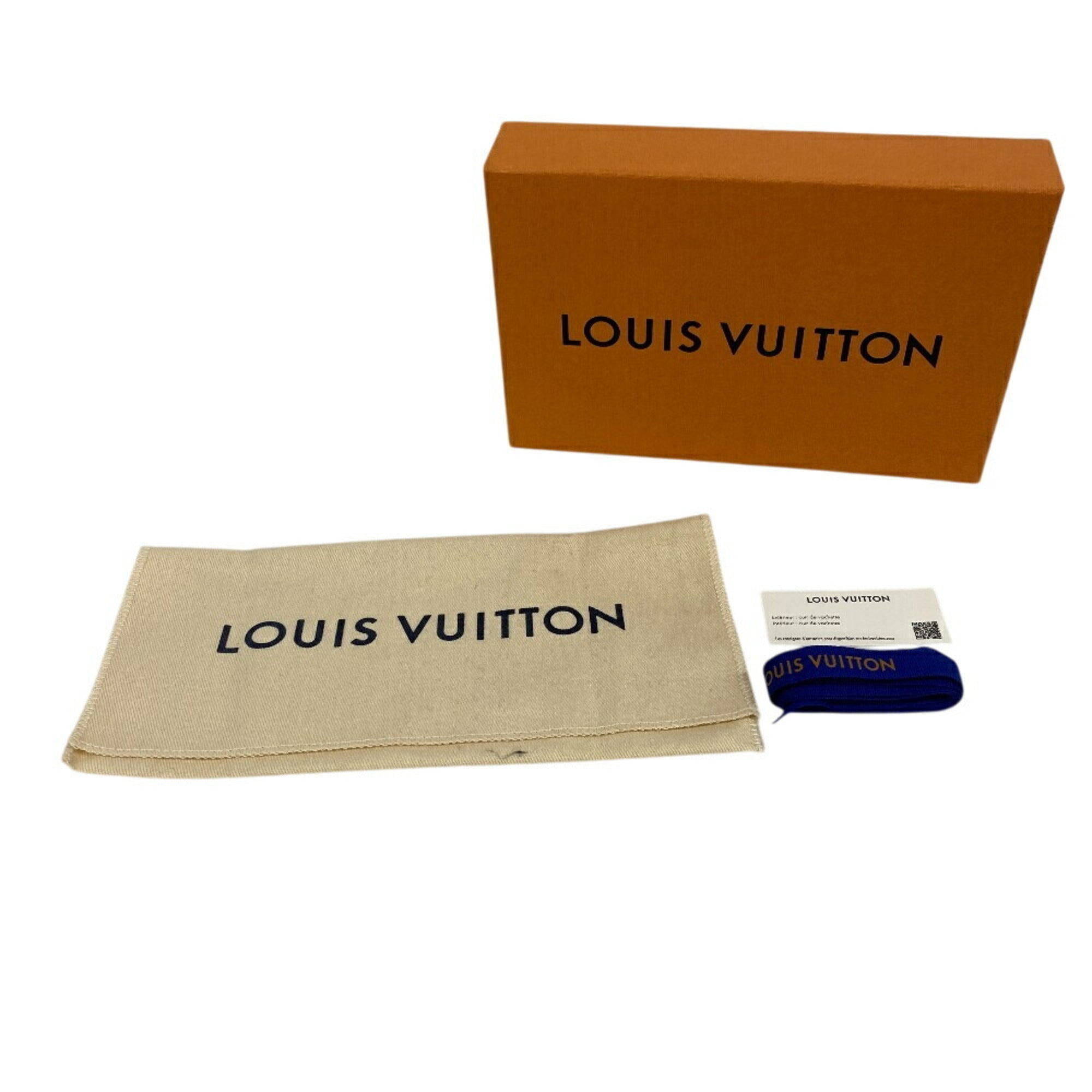 Louis Vuitton Black Monogram Shadow Long Wallet (Bi-Fold) (Pre-Owned)