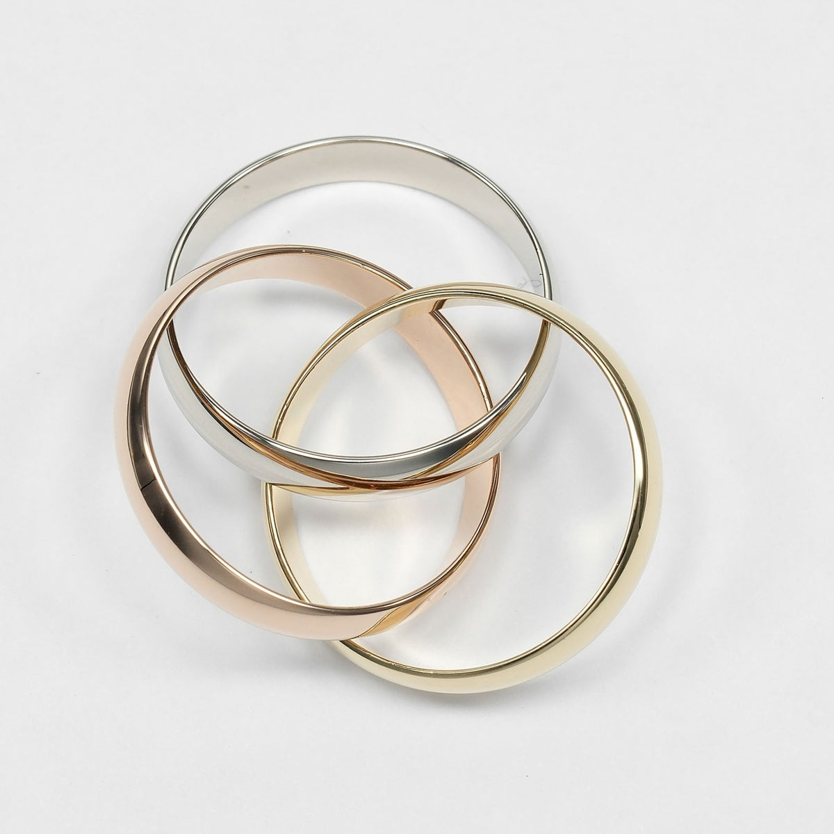 Cartier Yellow Gold (18K) Pink Gold (18K) White Gold (18K) Band Ring (Pre-Owned)